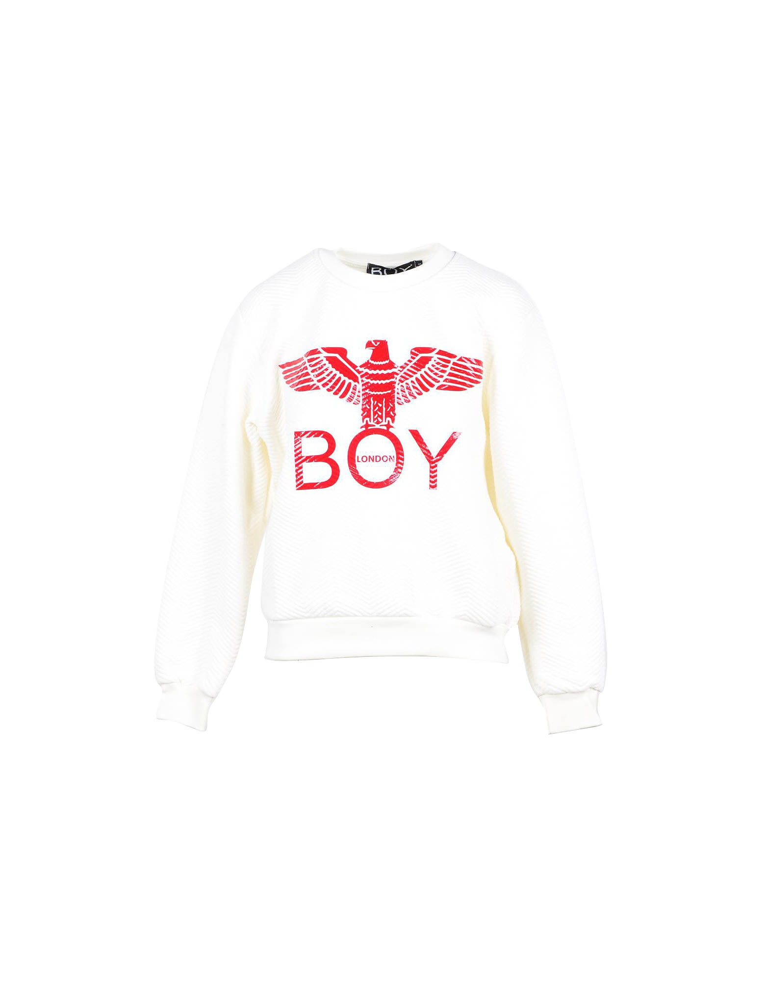 Boy London Womens White Sweatshirt