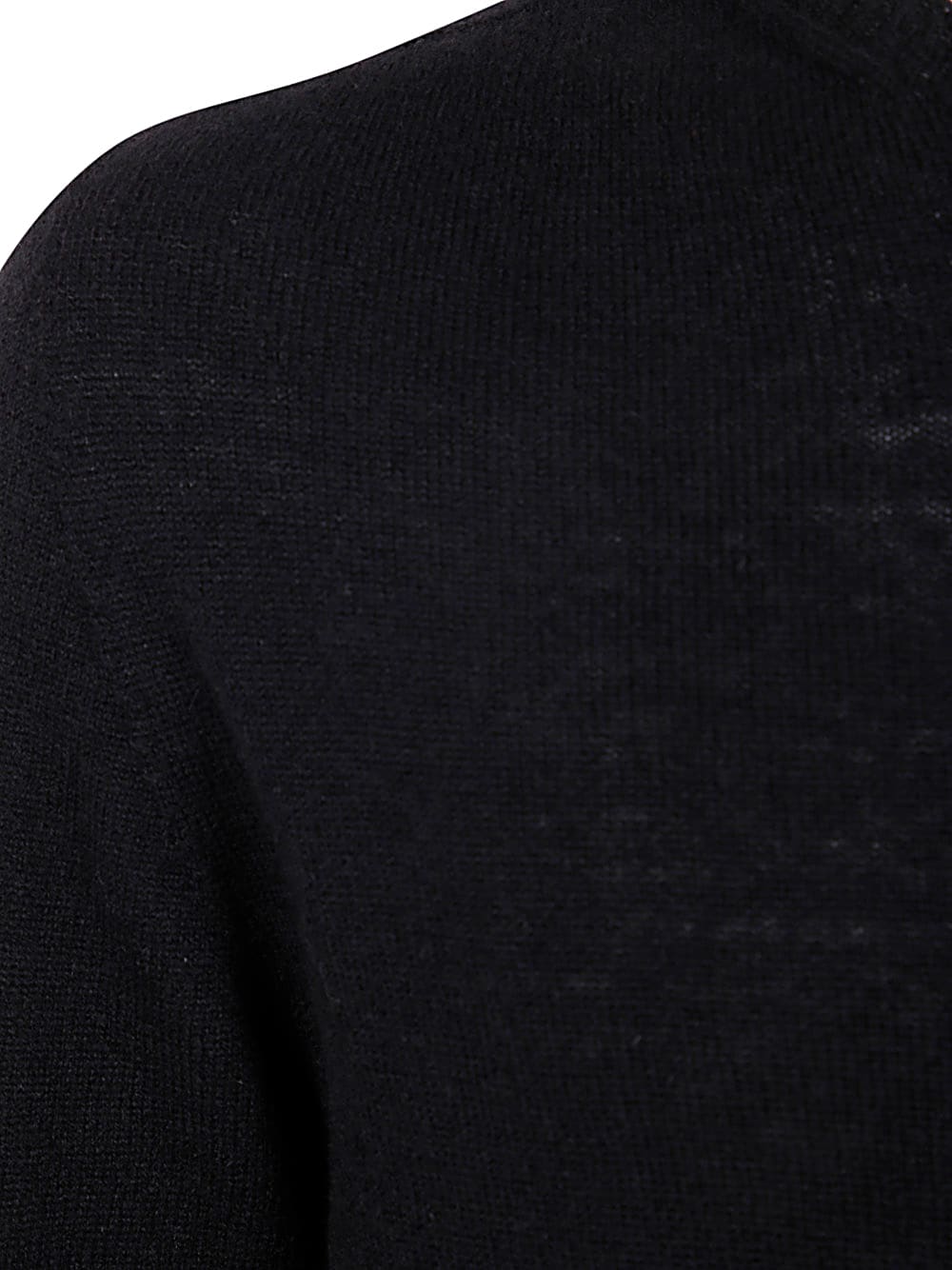 Shop Md75 Round Neck Cashmere Sweater In Black