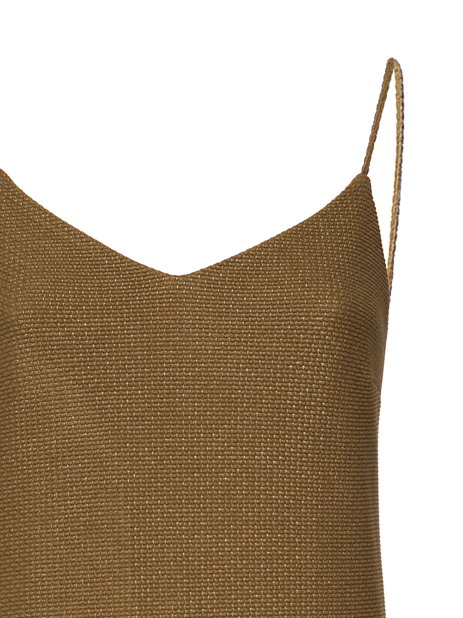 Max Mara Slip Dress In Jacquard Jersey