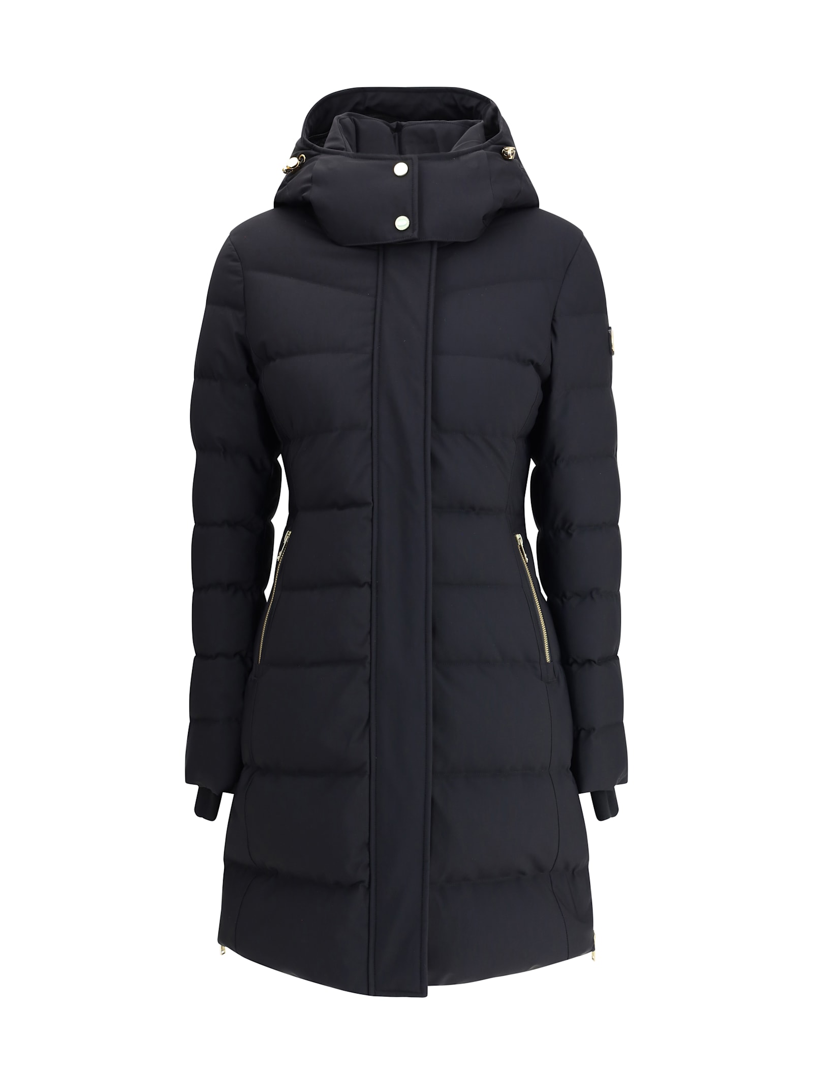 Moose Knuckles Watershed 3 Gold Parka In Black