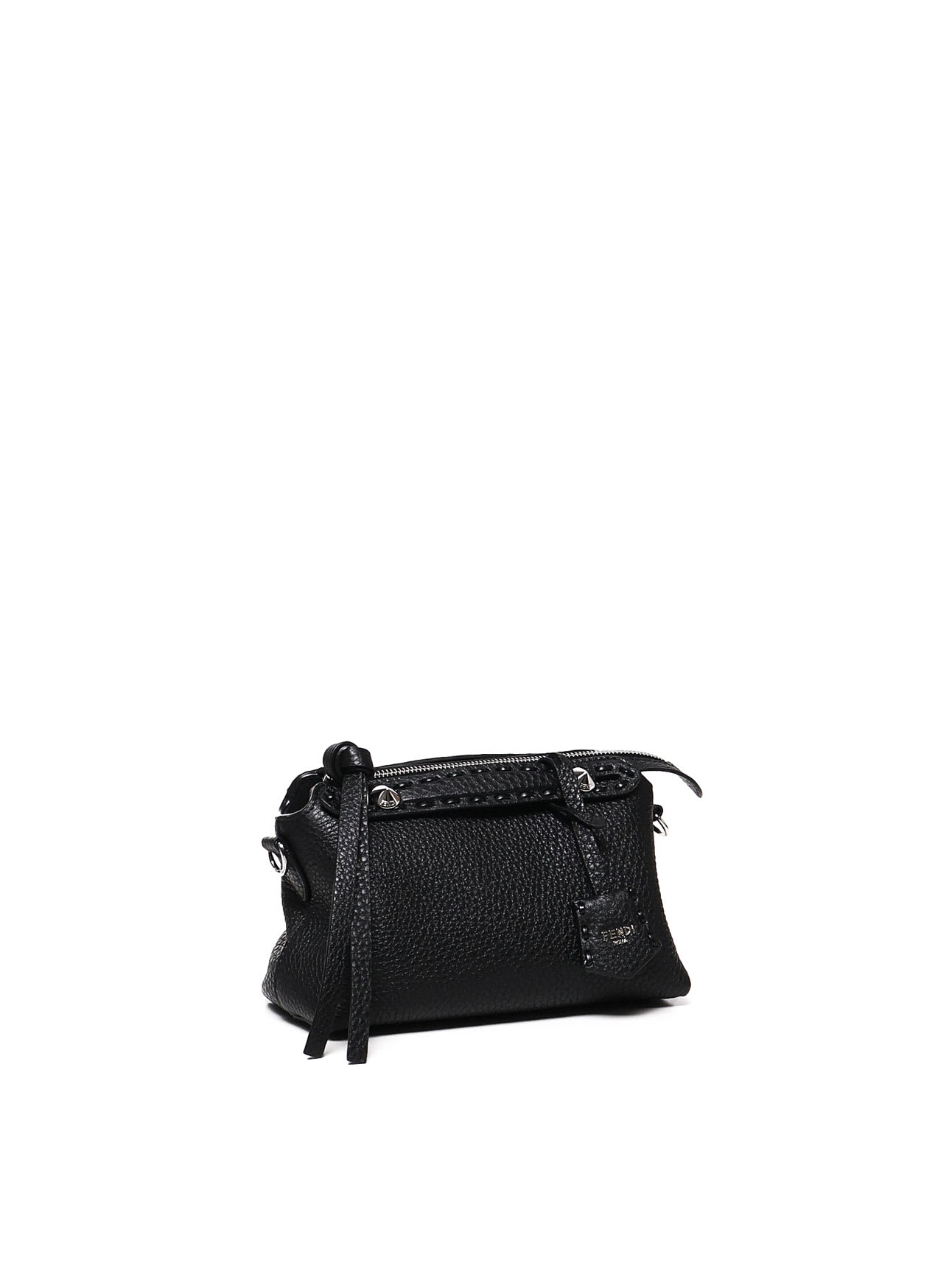 Fendi Mini By The Way In Calfskin In Black