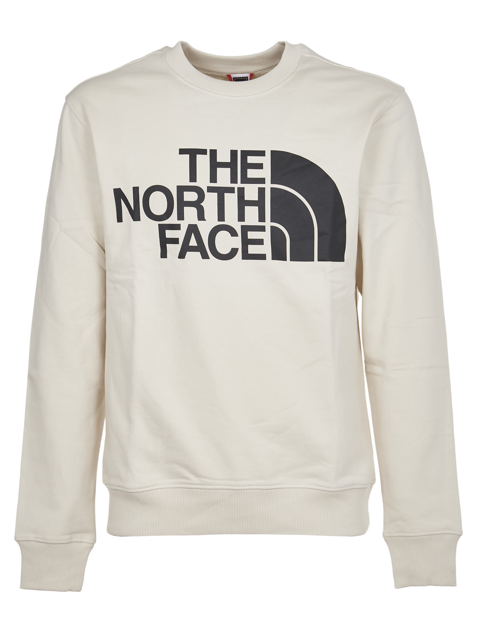 The North Face White Crew With Logo