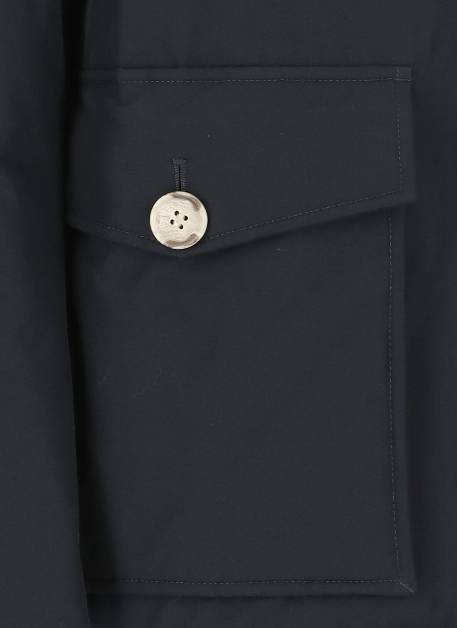 Woolrich Arctic Anorak Parka In Blue