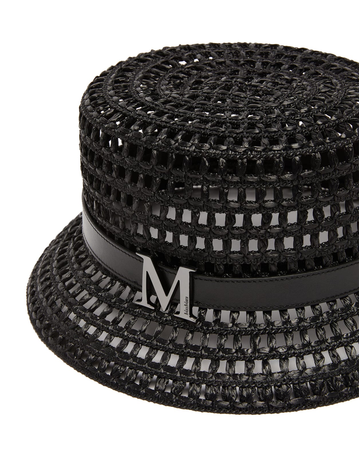 Shop Max Mara Black Uccio Hat