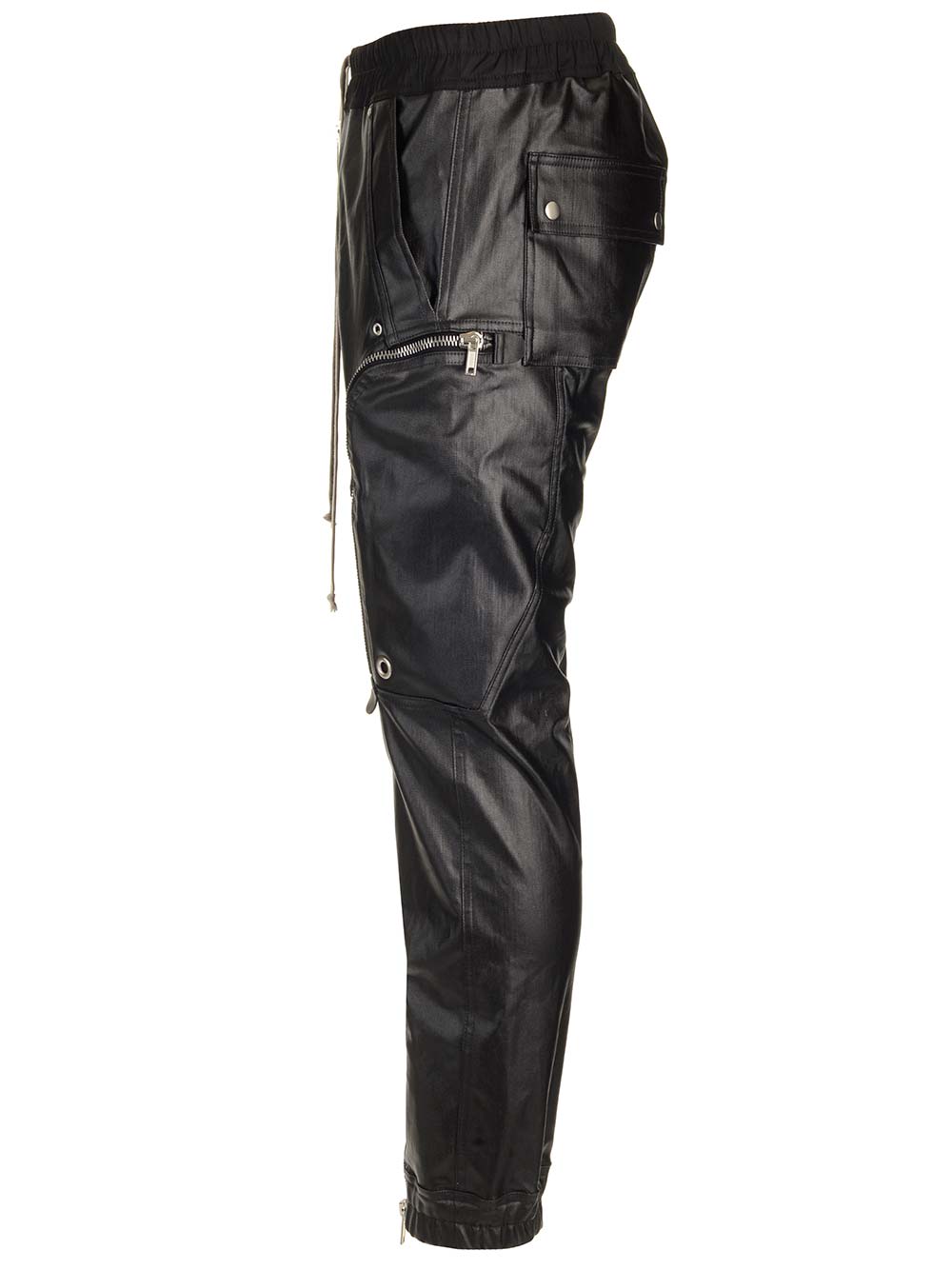 Shop Rick Owens Bauhaus Pants In Black