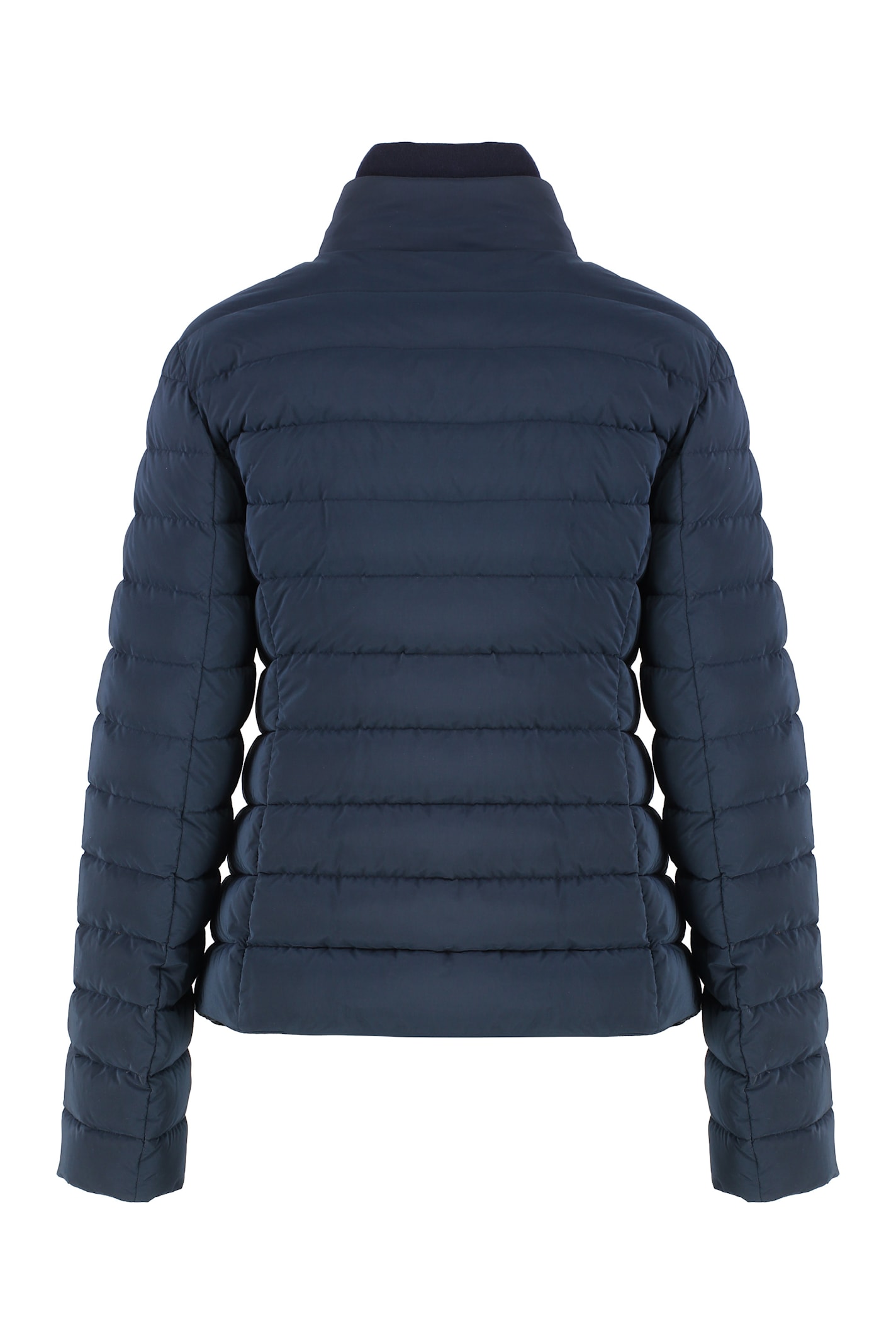 Moorer Elene Snap Button Fastening Down Jacket In Blue