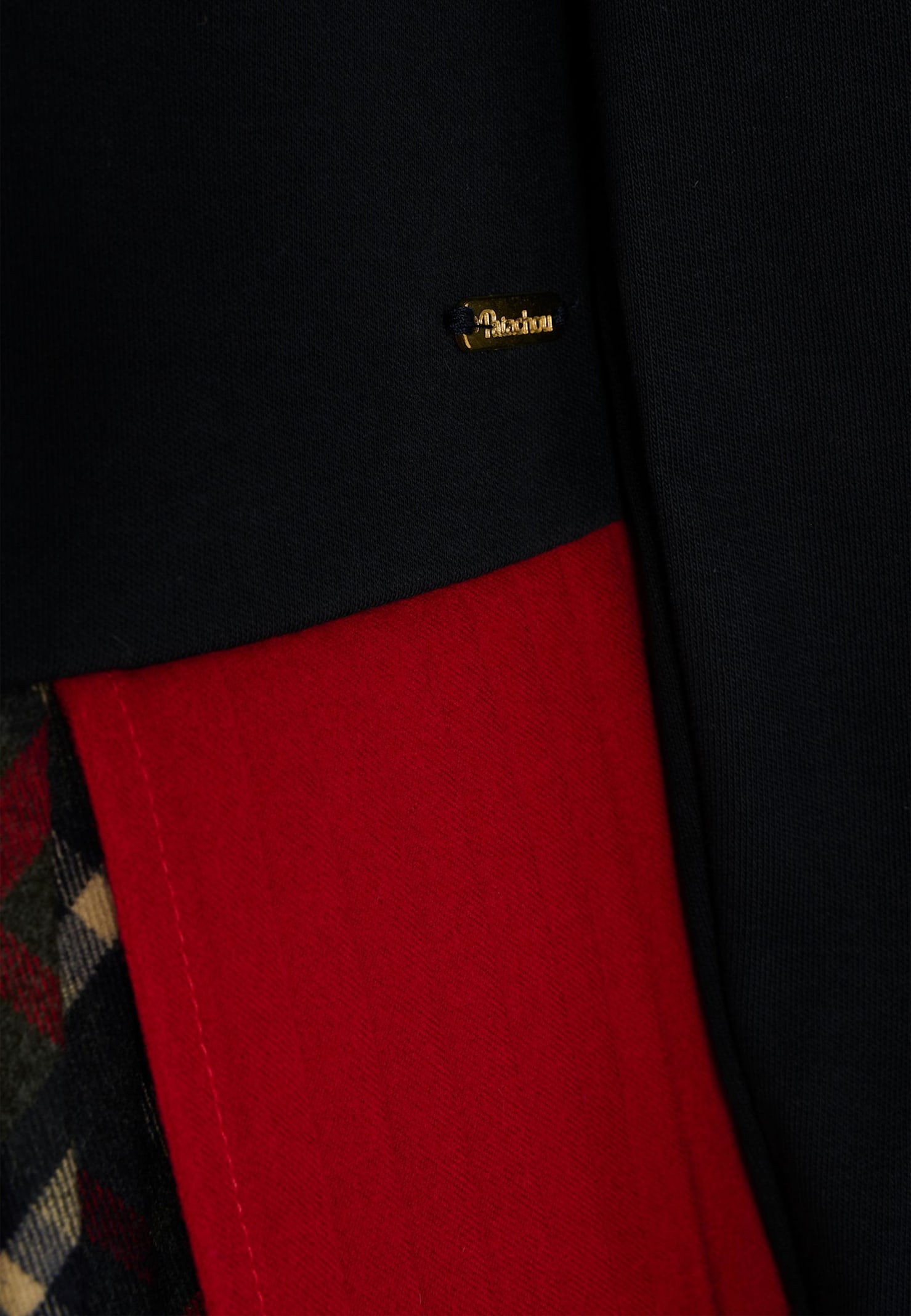 Patachou Pleated Panelled Dress In Blue