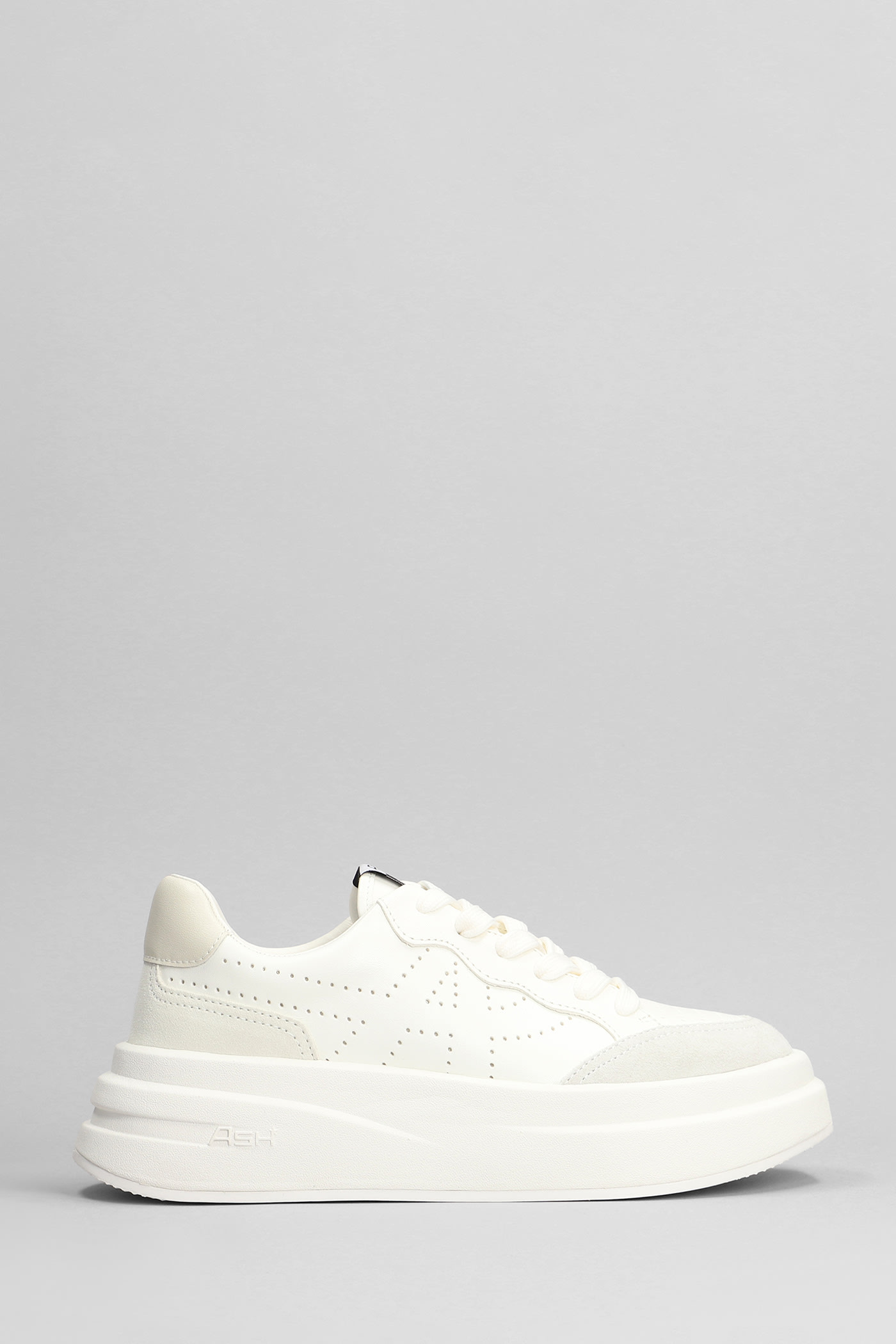 Impuls Bis Sneakers In White Leather