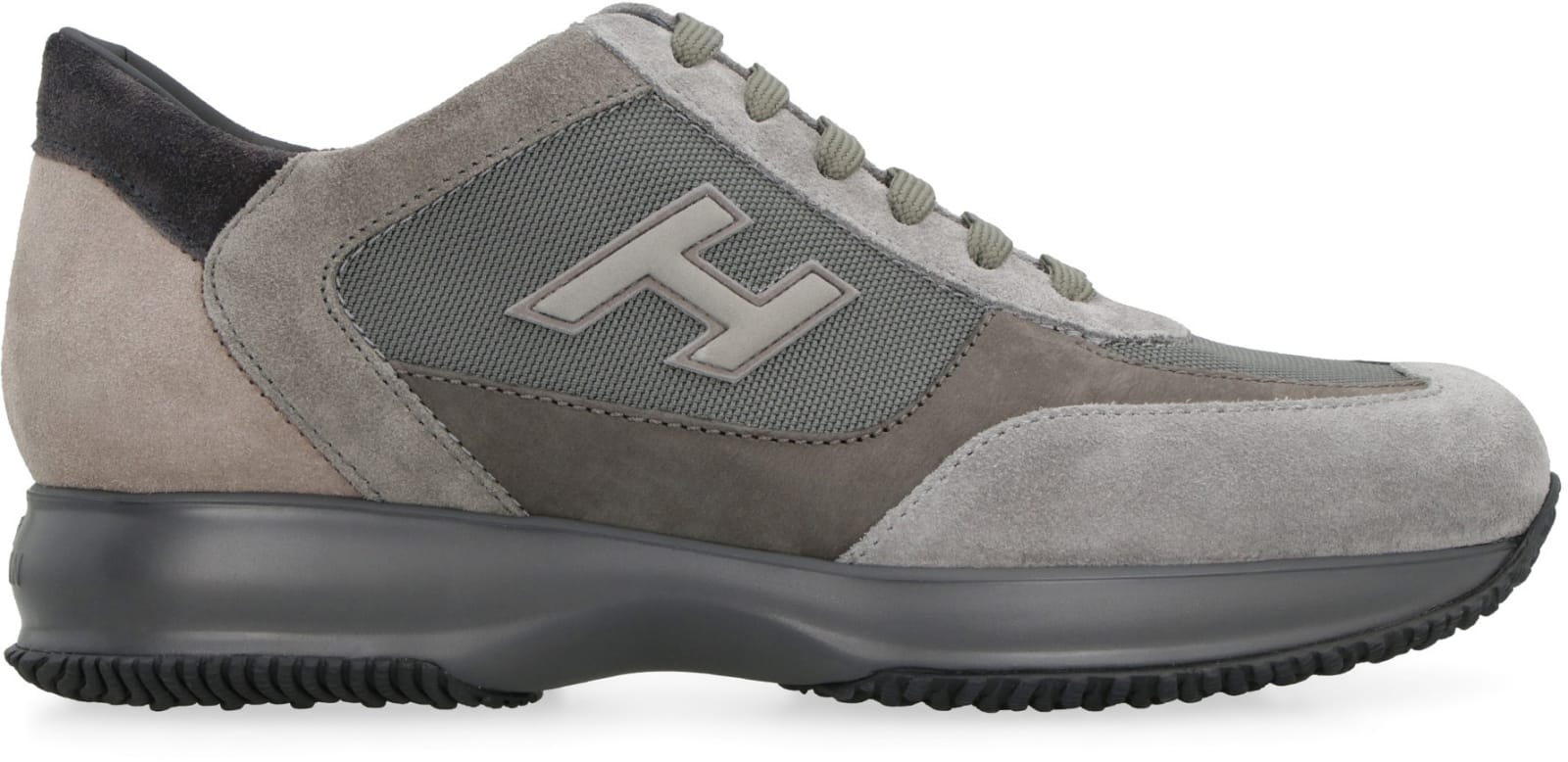 Shop Hogan Interactive Low-top Sneakers In G Grigio