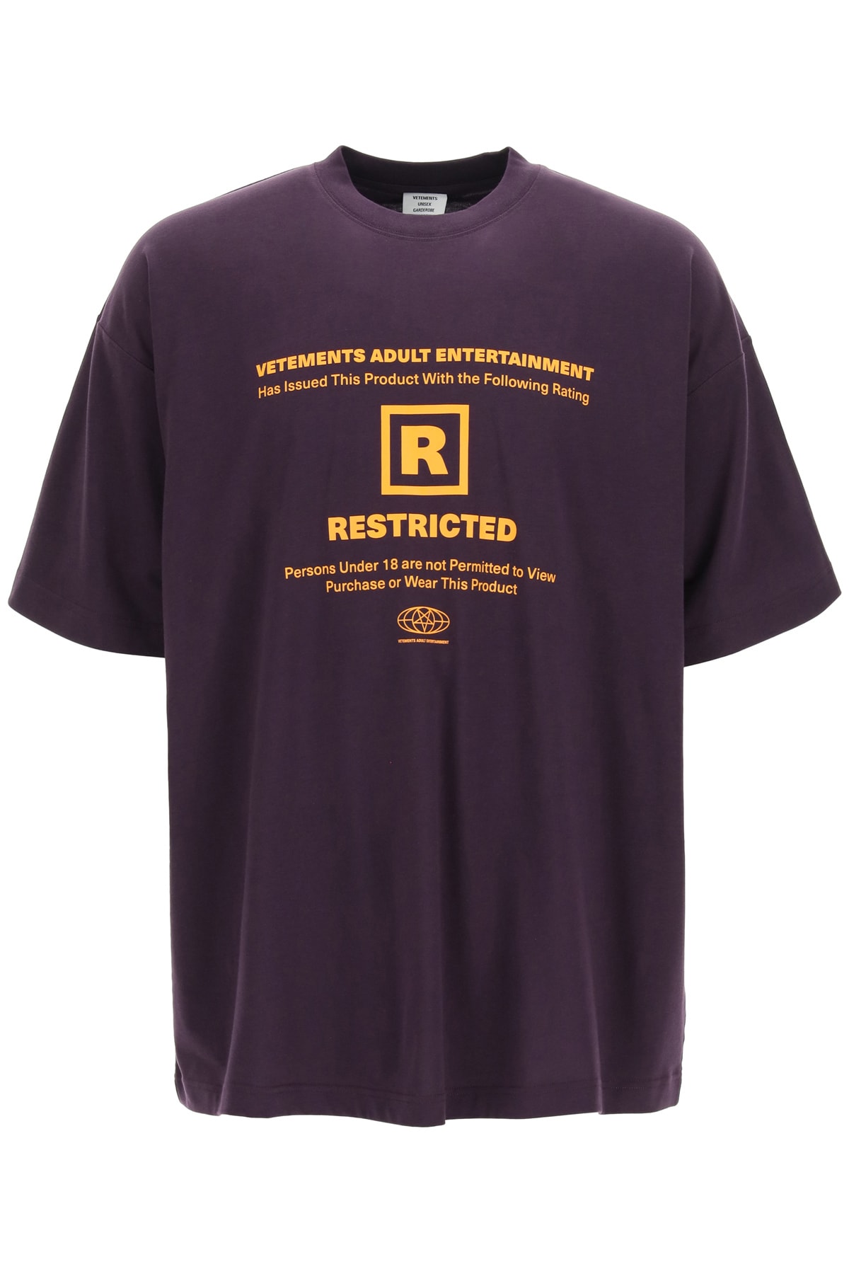 VETEMENTS R-restricted Logo T-shirt