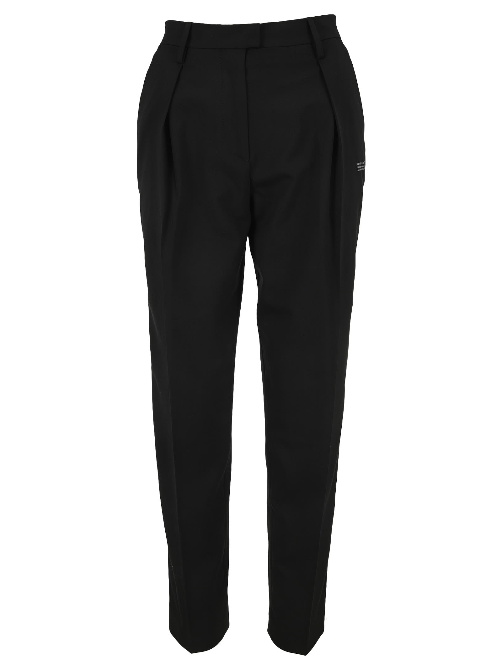 OFF-WHITE OFF WHITE FORMAL PANTS,OWCA129S21FAB0011000