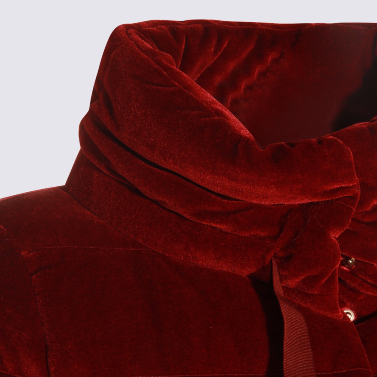 Herno Red Down Jacket In Red