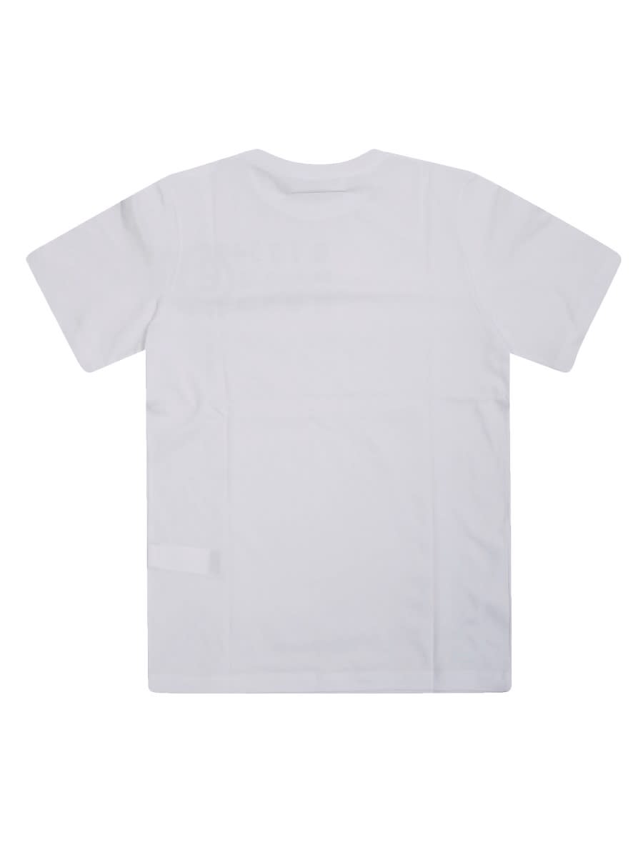 Mm6 Maison Margiela T-shirt With Logo In White