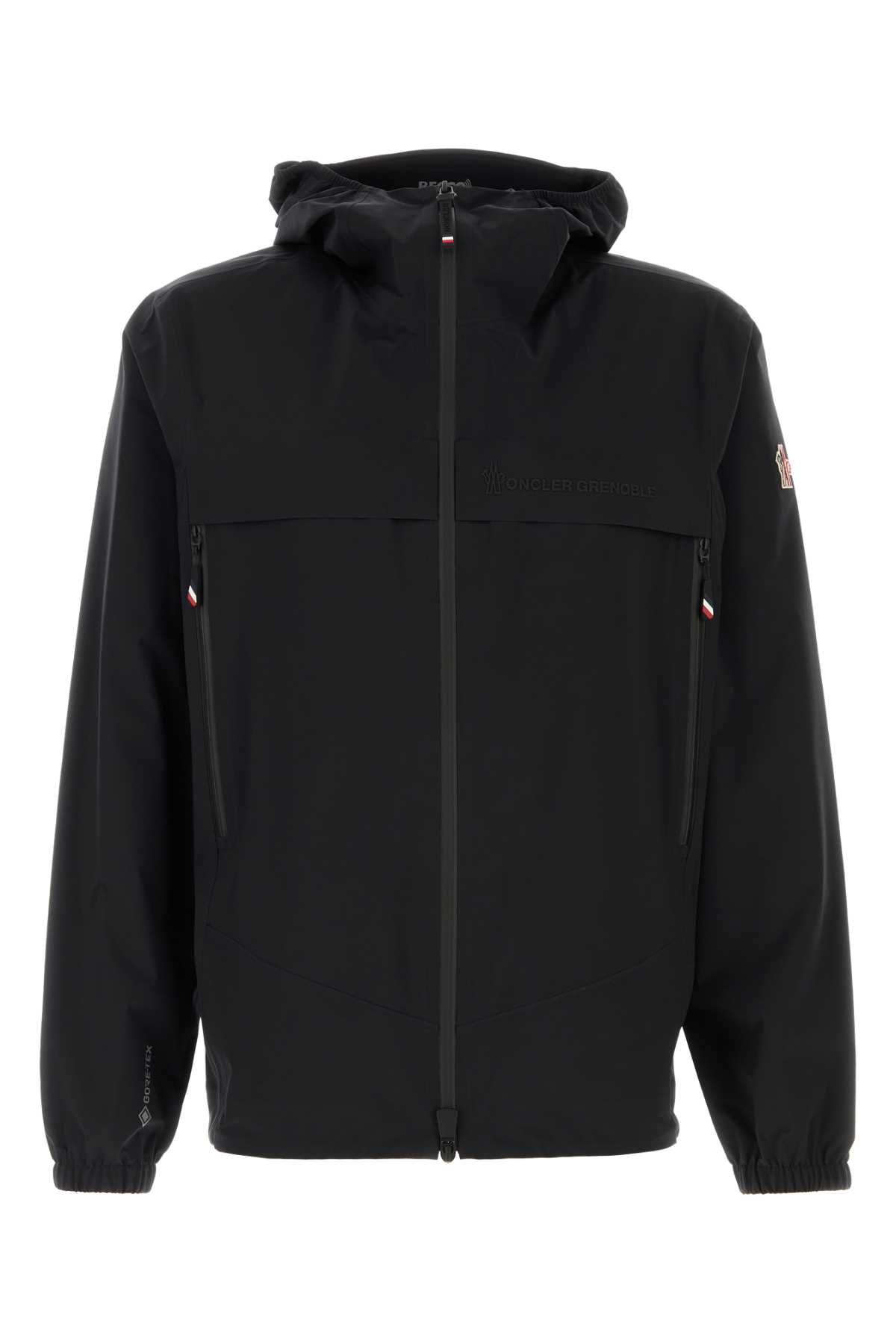 Black Nylon Shipton Windbreaker