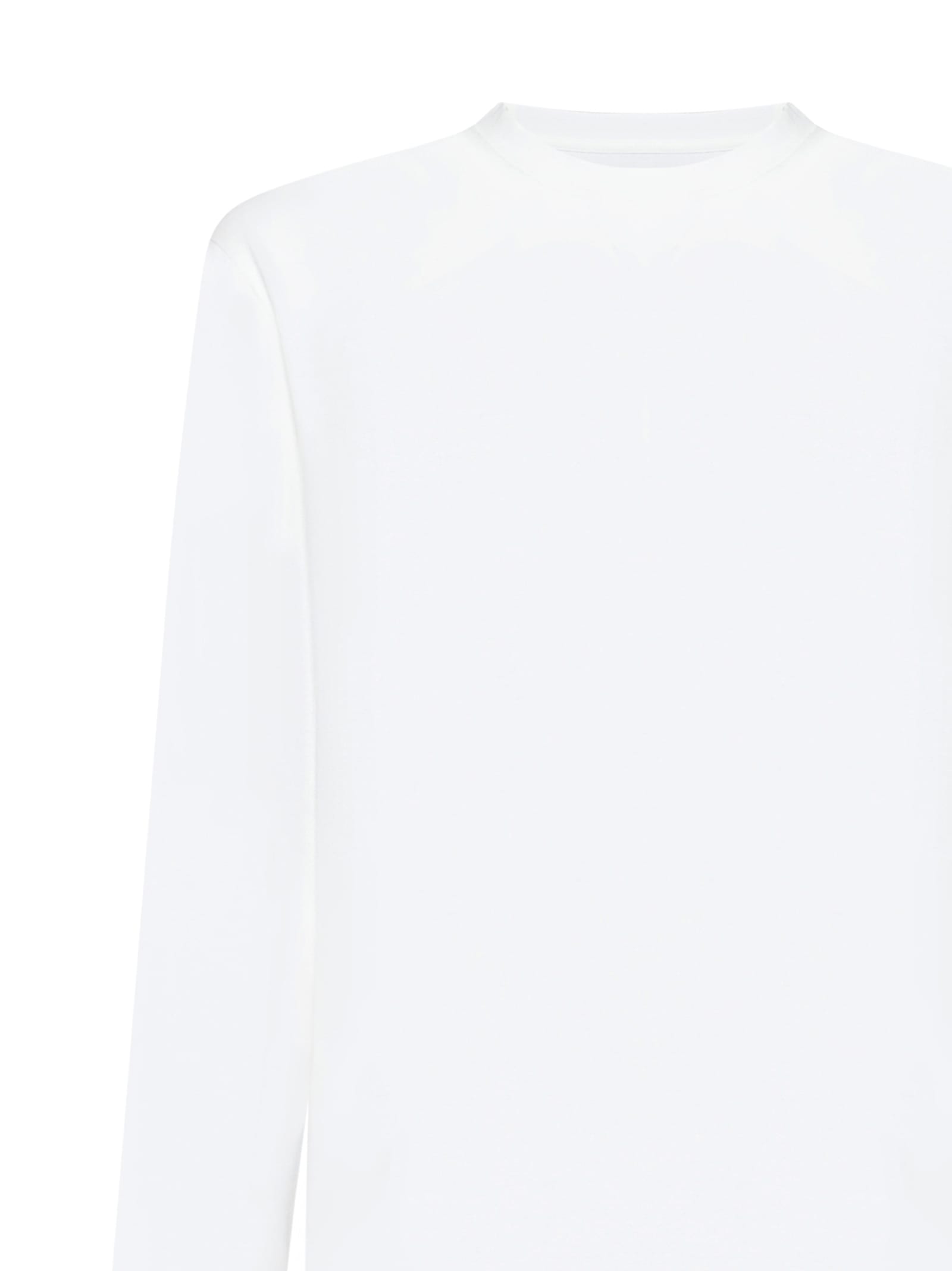 Shop Jil Sander T-shirt In Coconut