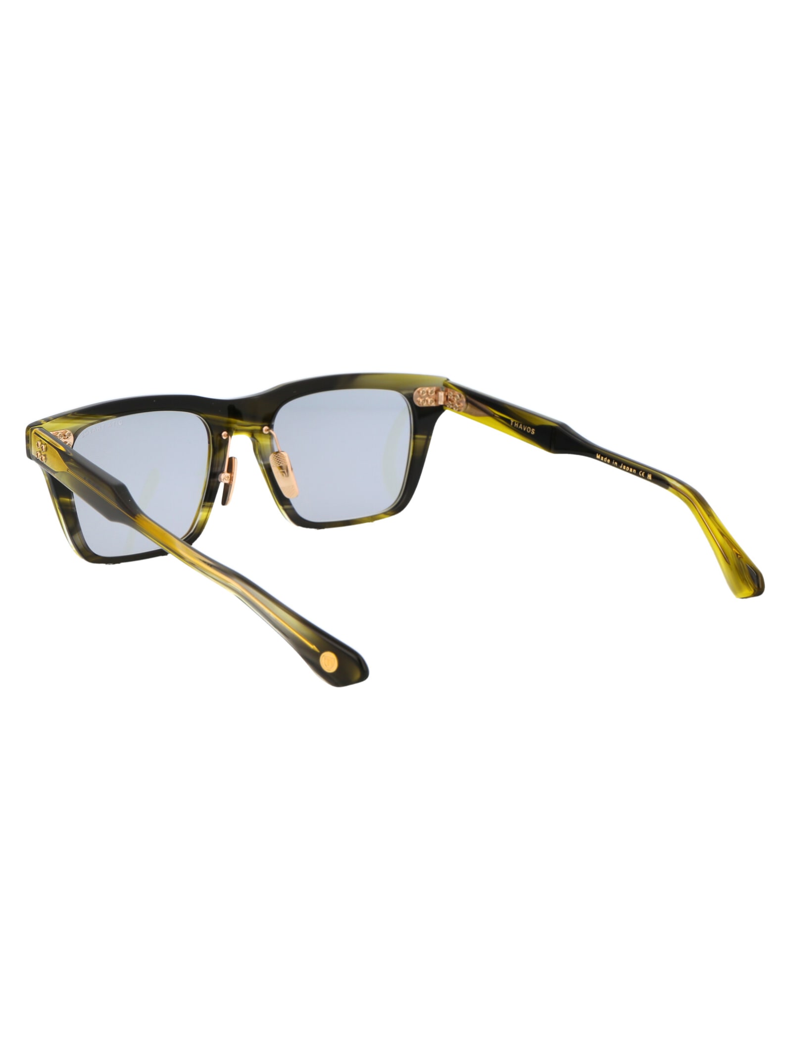 Shop Dita Thavos Sunglasses In Cyber Smoke