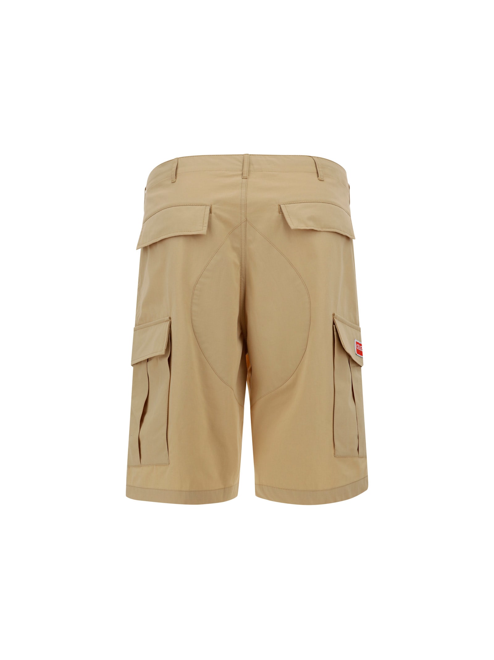 Shop Kenzo Cargo Bermuda Pants