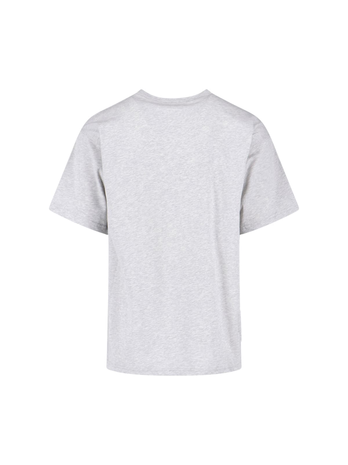 Magliano Graphic Print Crew Neck Short Sleeve T-shirt In Gray