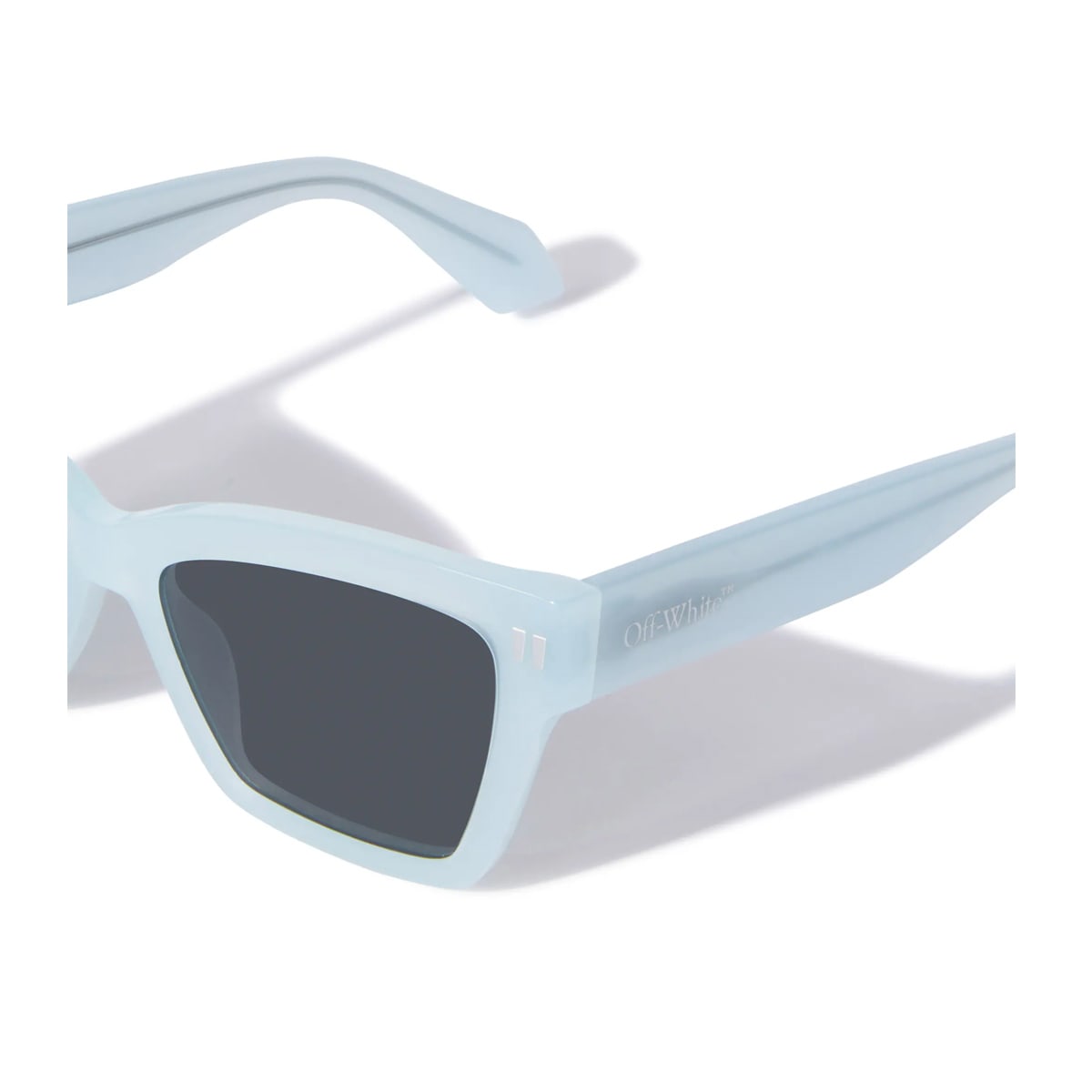 Shop Off-white Oeri110 Cincinnati 4007 Ligh Blue Sunglasses
