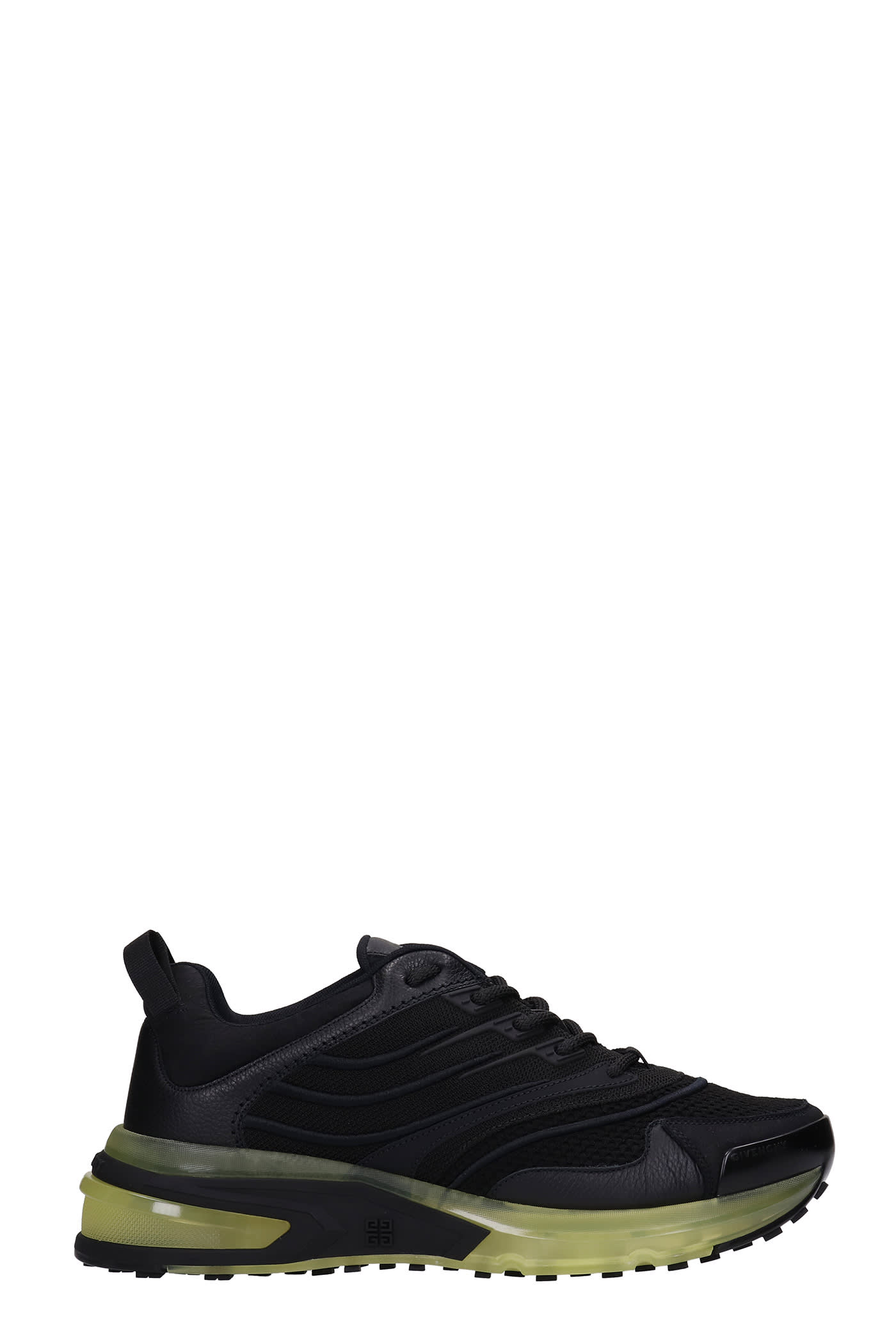Givenchy Giv 1 Sneakers In Black Synthetic Fibers