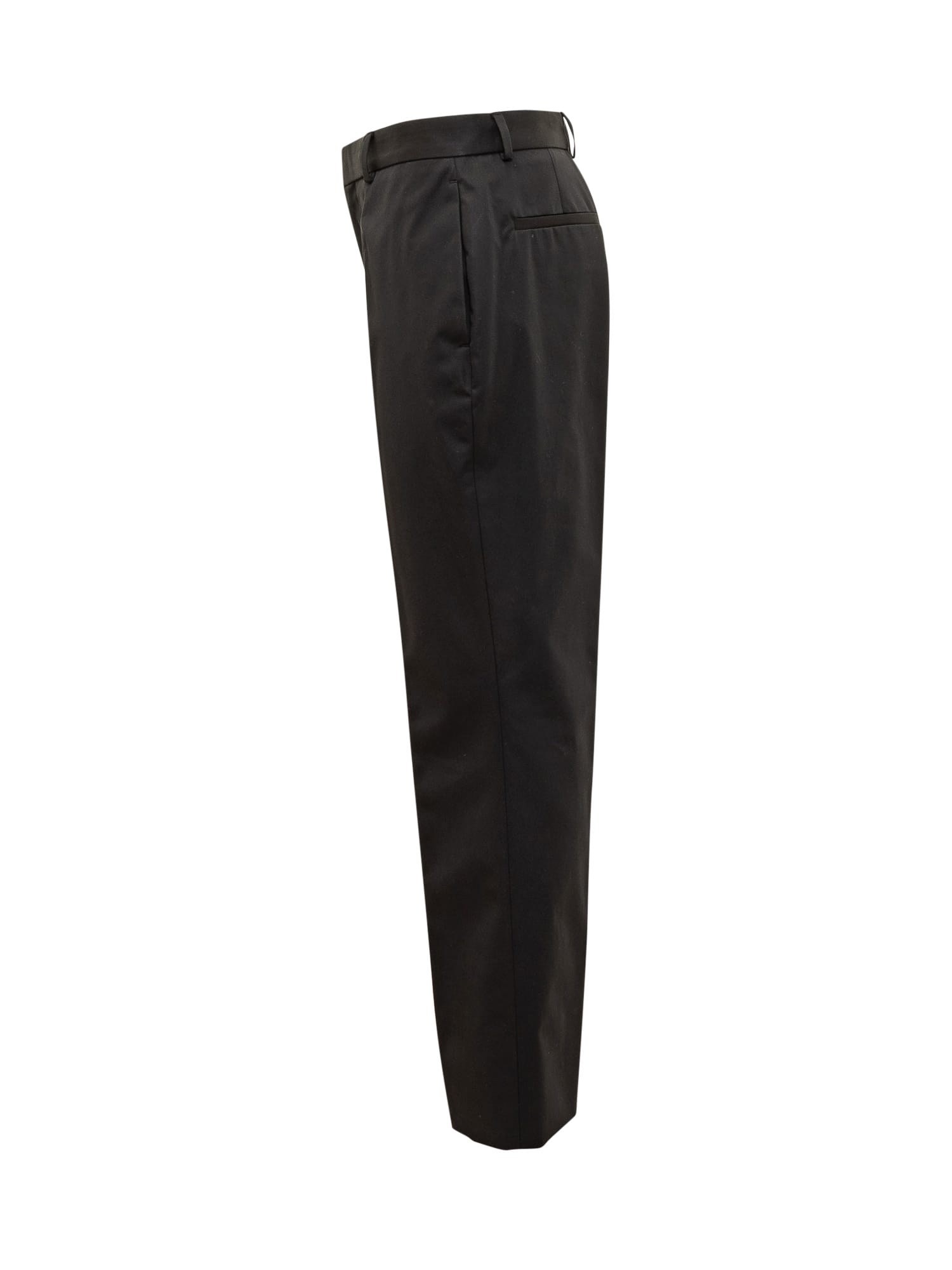 Shop Off-white Ow Emb Zip Det Trousers In Black