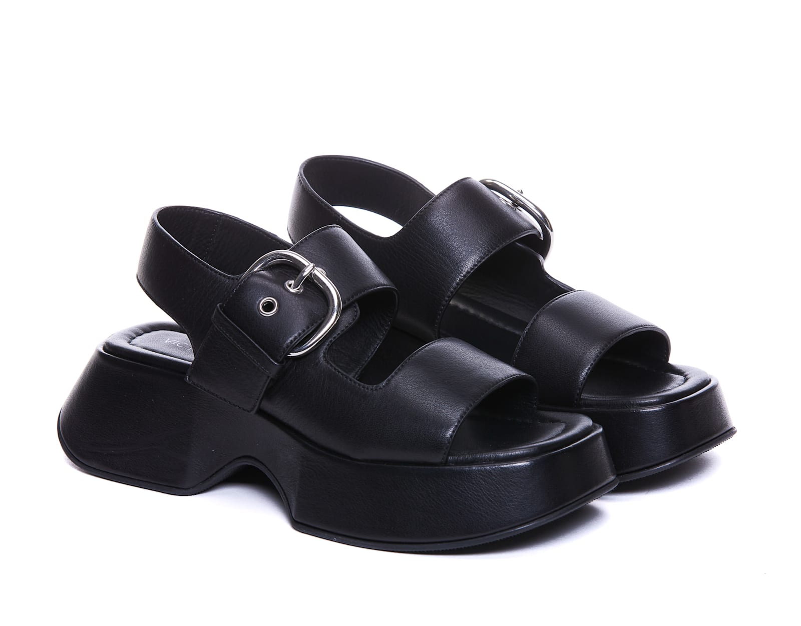 Vic Matie Sandals In Black