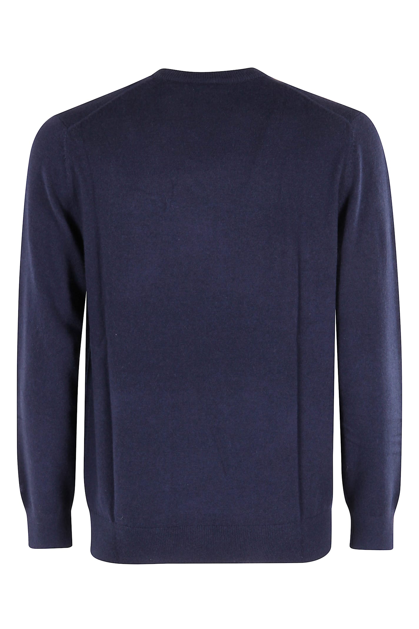 Mc2 Saint Barth Crew Neck Light Sweater In Blue