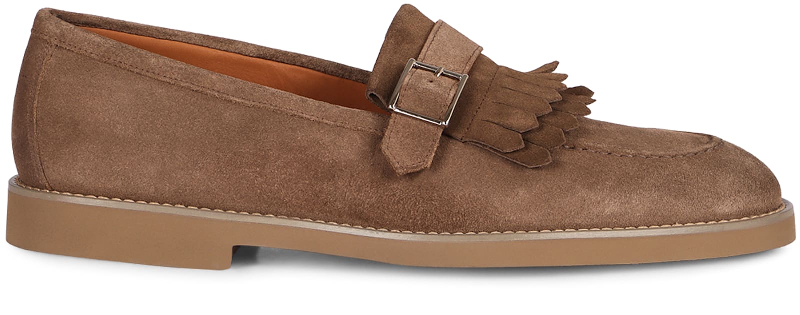 Doucal's Men's Suede Monk-strap Shoes In Beige