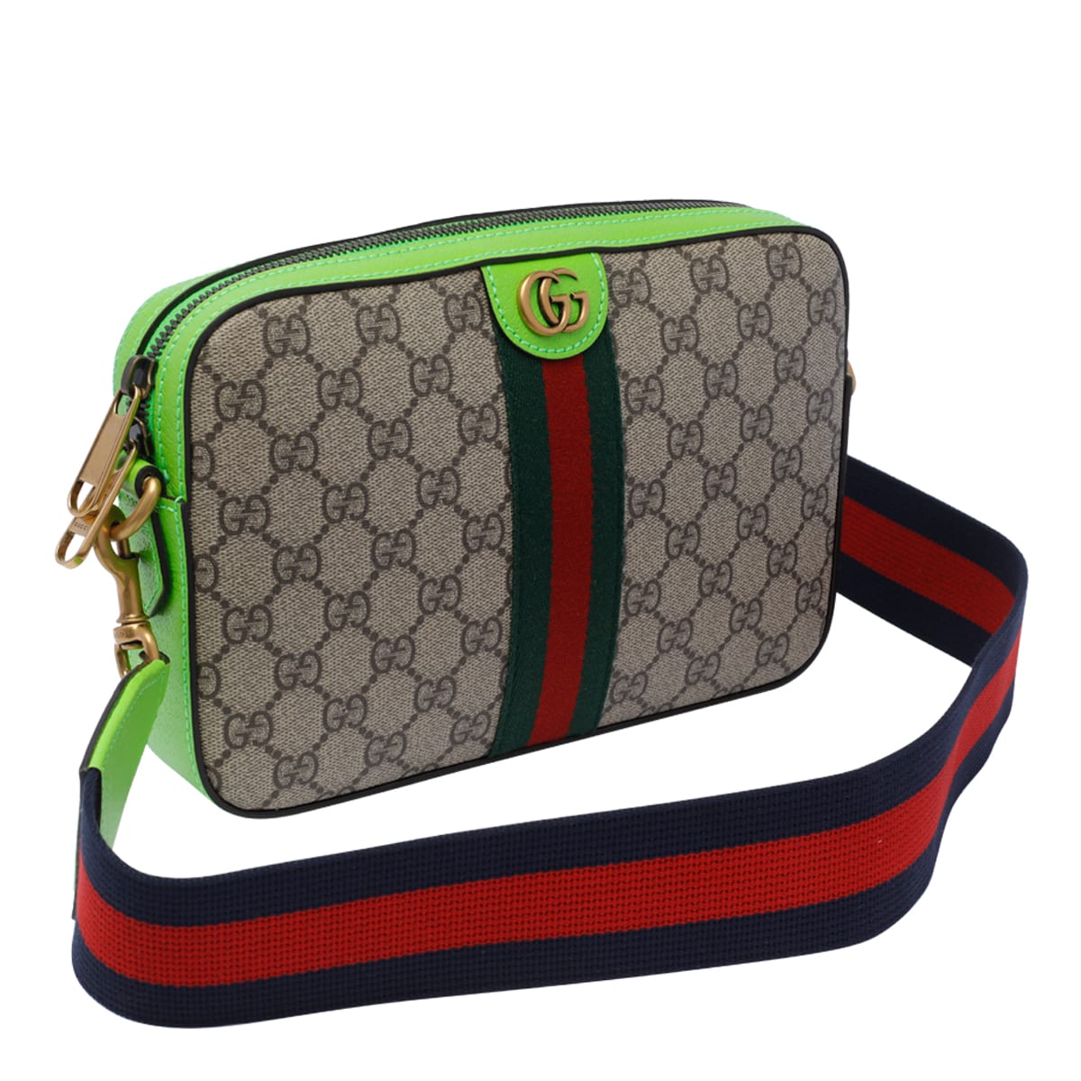 GUCCI SMALL OPHIDIA GG CROSSBODY BAG 