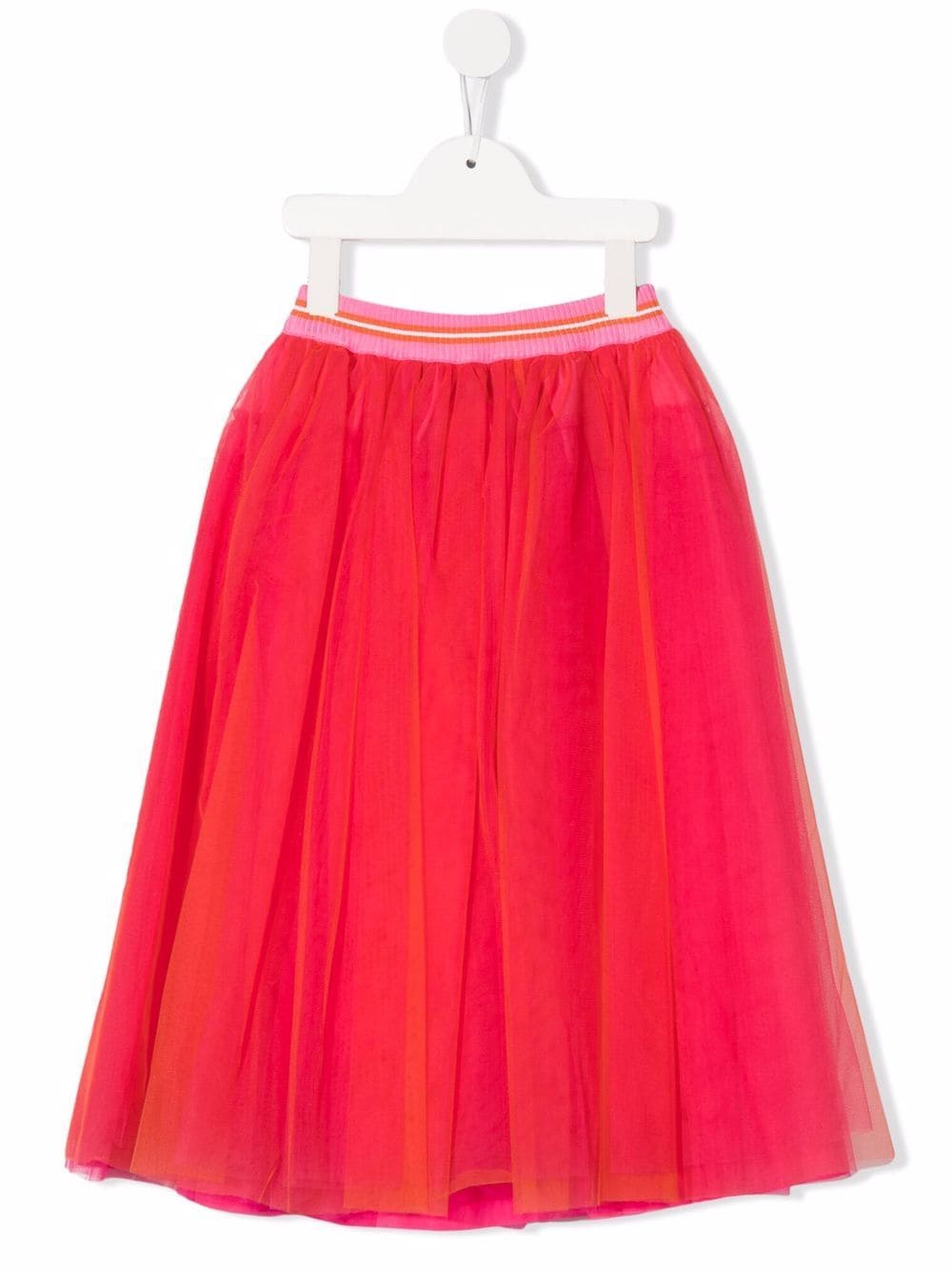 Simonetta Kids Orange Tulle Skirt