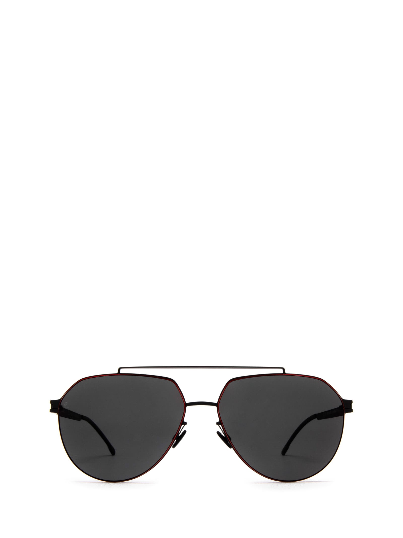 Shop Mykita Ml13 Sun Black Sunglasses