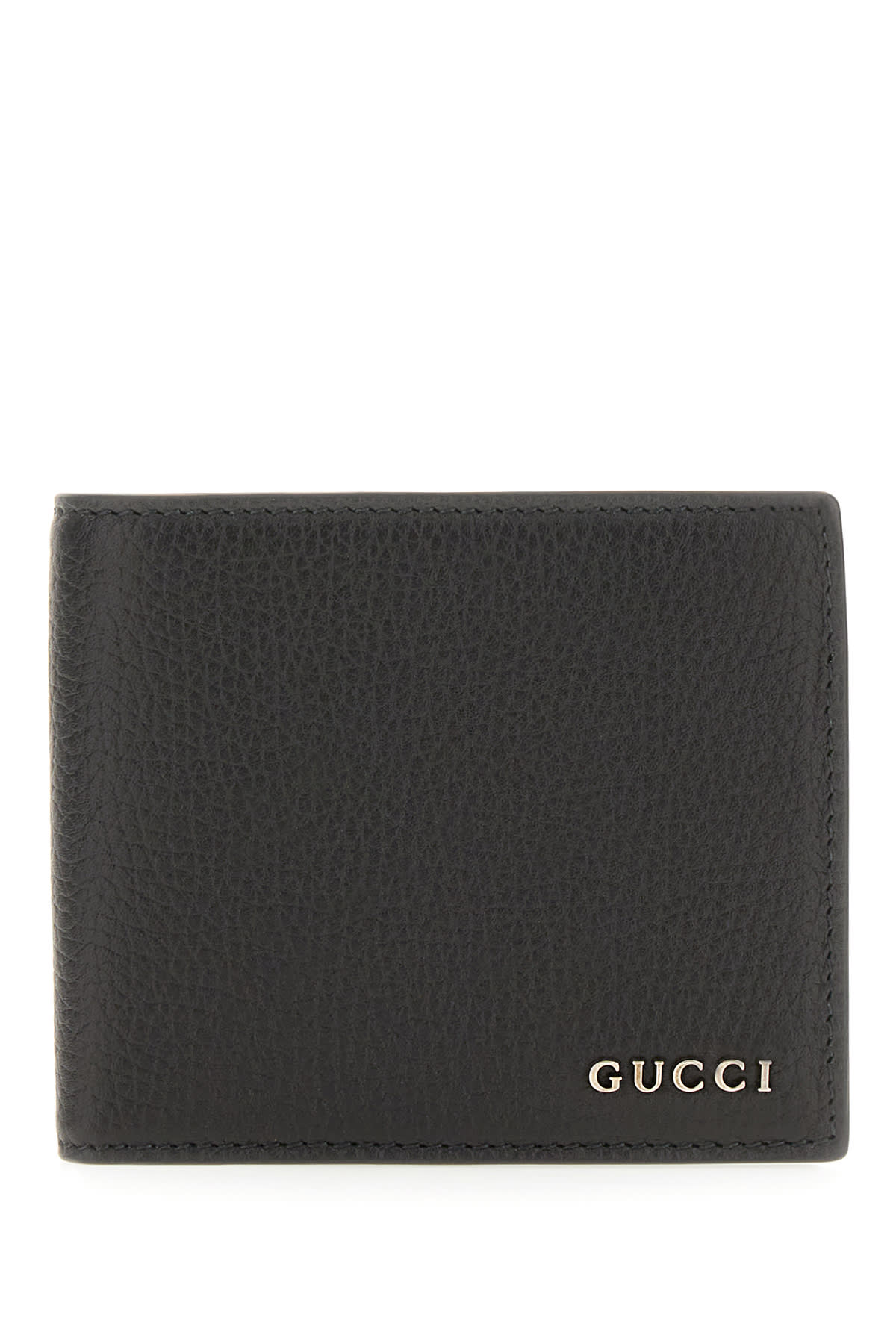 Gucci Black Leather Wallet In Black