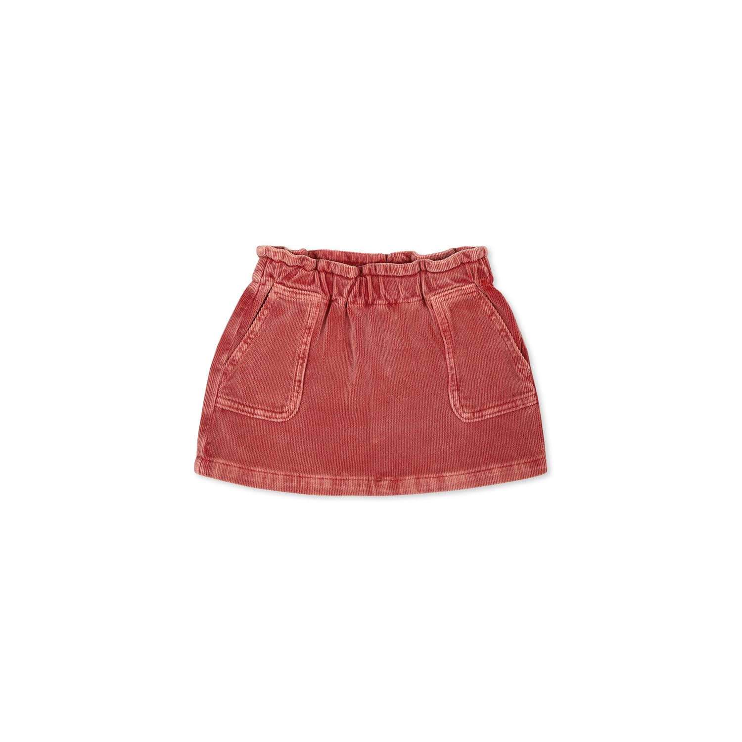 Shop Etro Red Skirt For Baby Girl With Logo