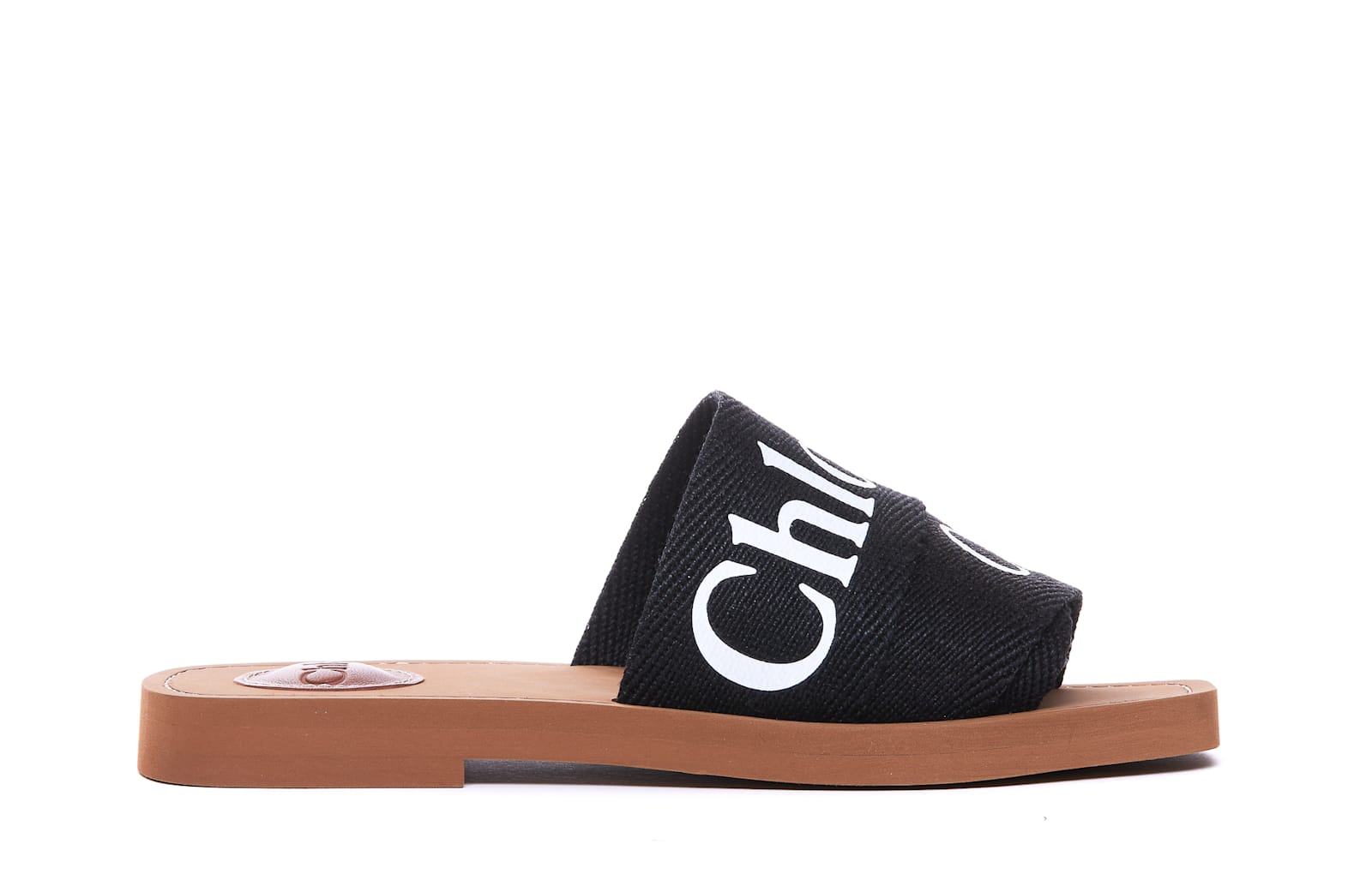 Chloé Woody Logo Sandals