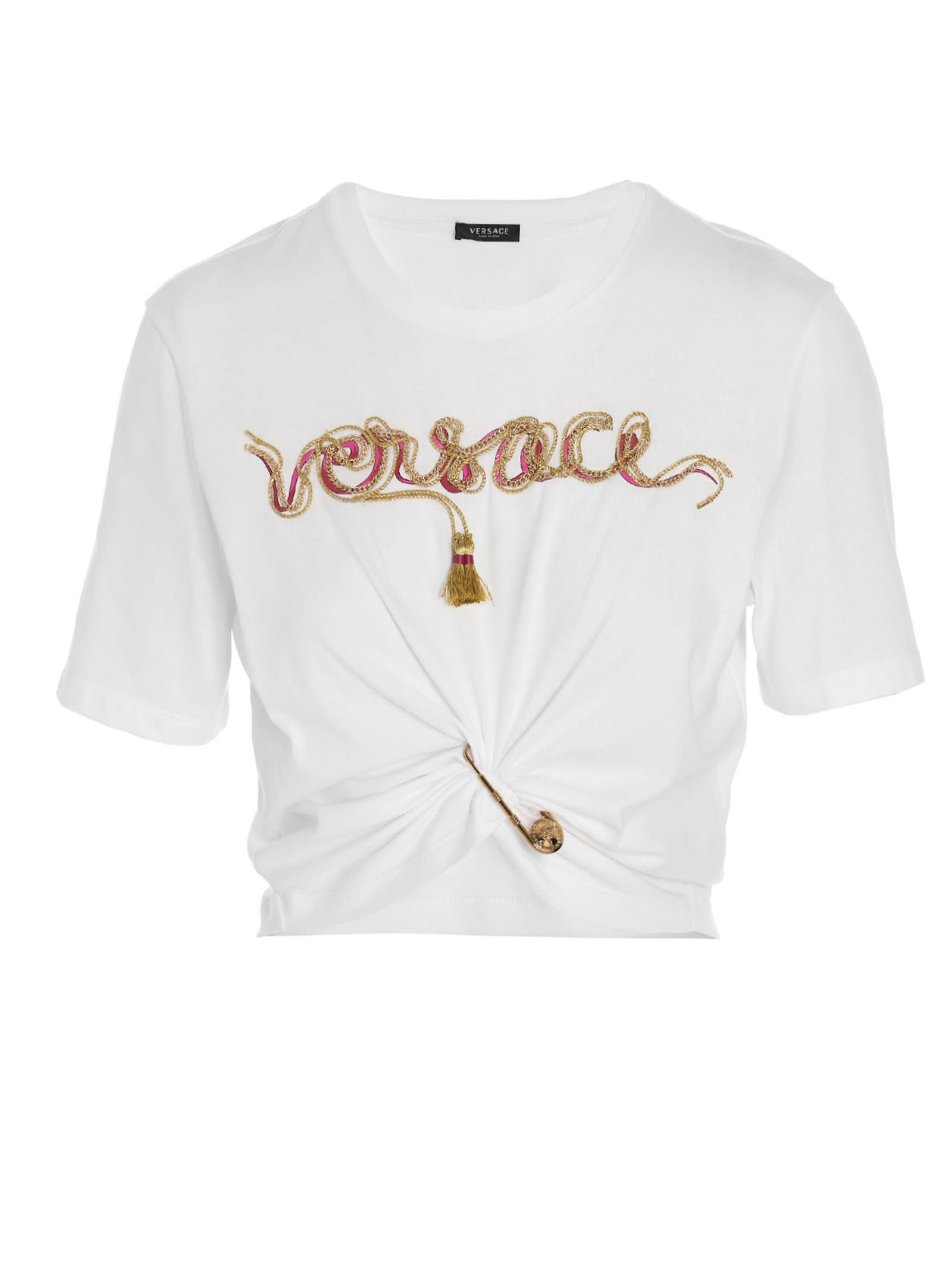 Versace Pin Logo T-shirt