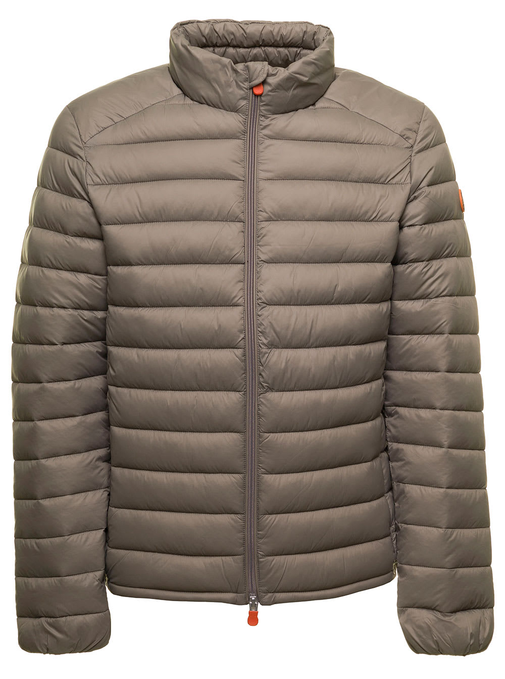 Green Alexander Ecological Down Jacket In Quilted And Padded Tech Fabric Save The Duck Man