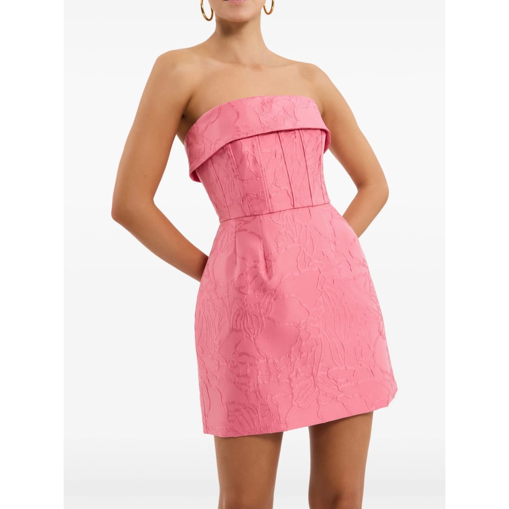 Rebecca Vallance Petra Mini Dress In Pink