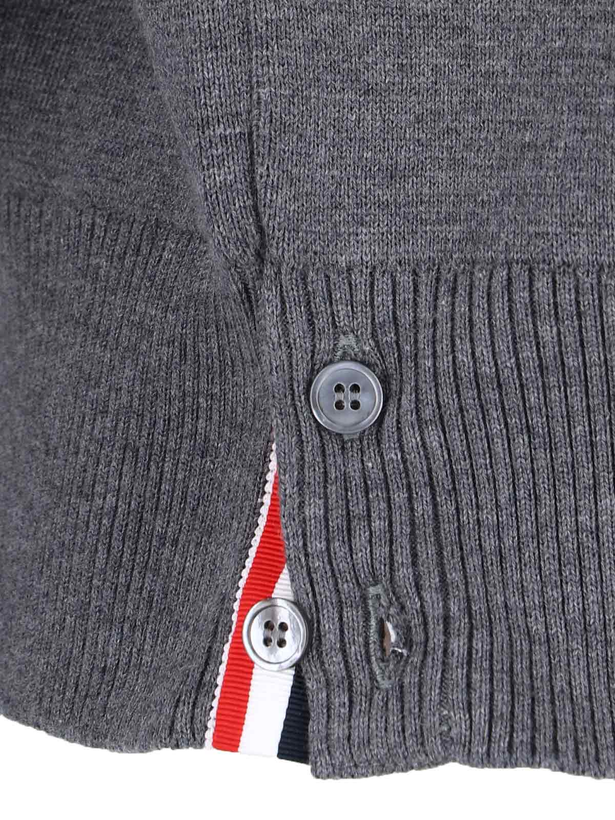 Shop Thom Browne 4-bar Sweater In Grey