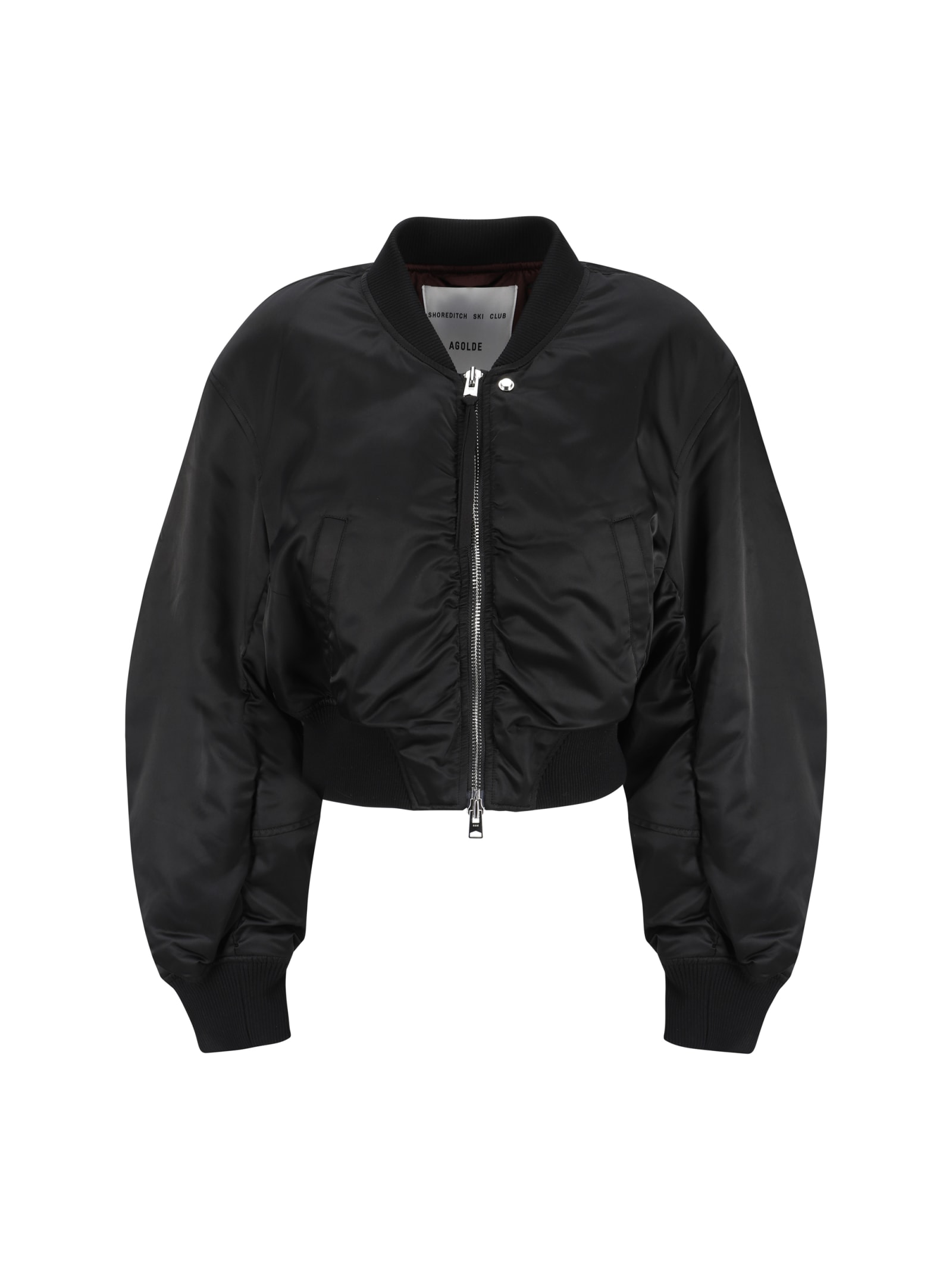 Shop Agolde Jett Bomber Jacket In Non Definito