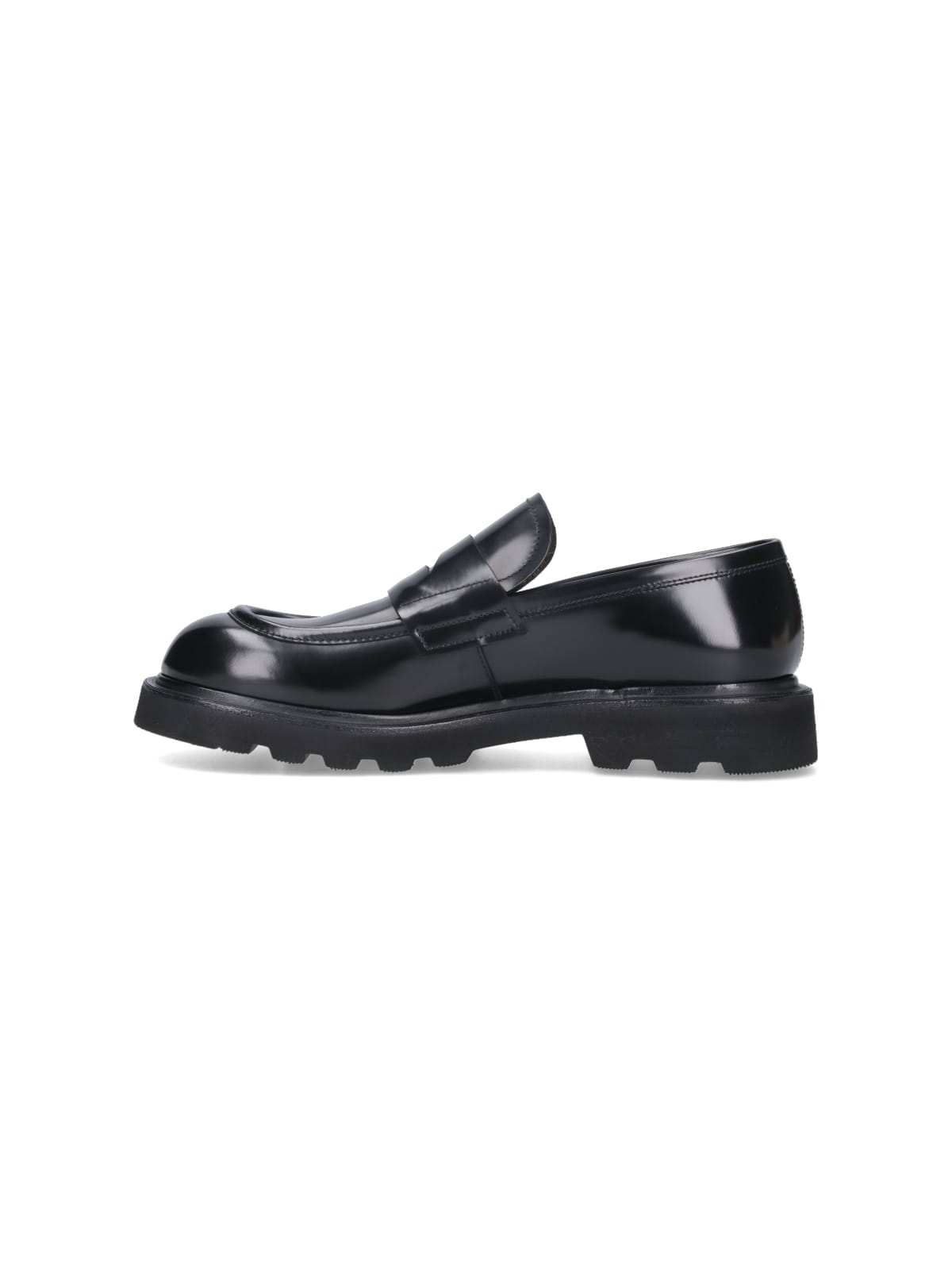 Premiata Man Loafers Burgundy Size 9 Soft Leather In Trendy Nero