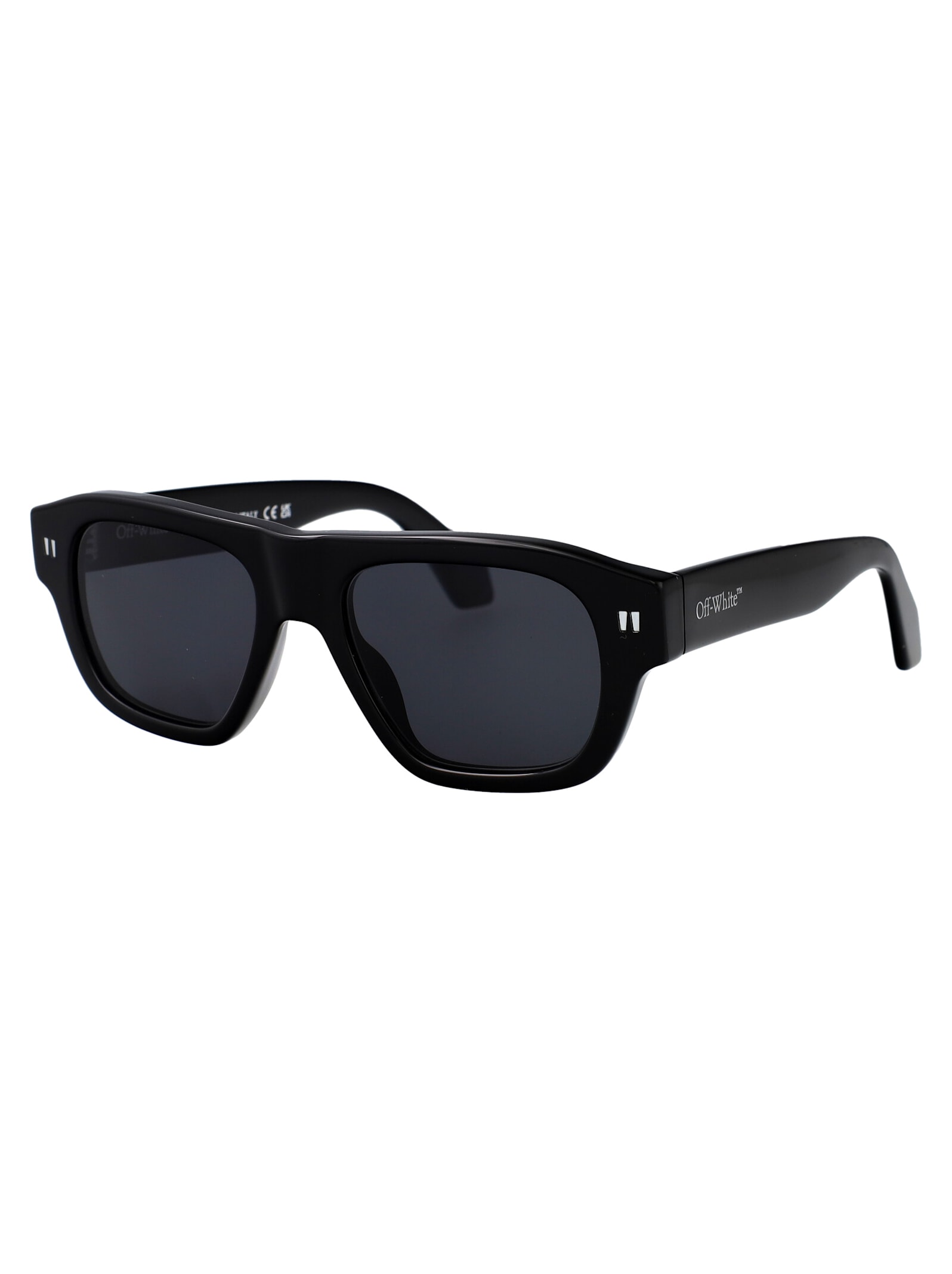 Off-white Providence Sunglasses In Black-dark Grey