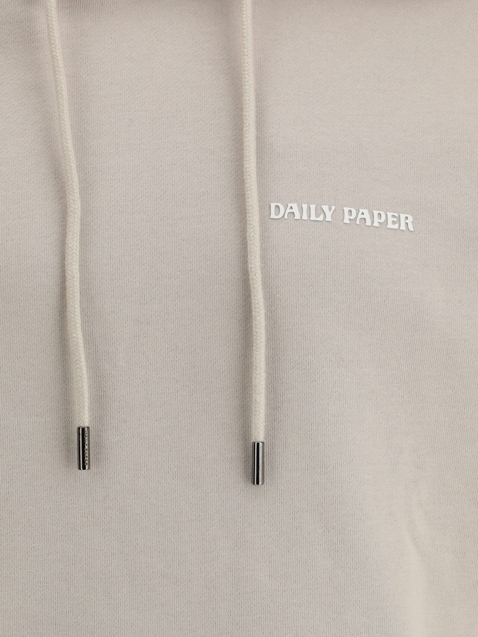 Daily Paper Logoed Hoodie In Nacreous Clouds