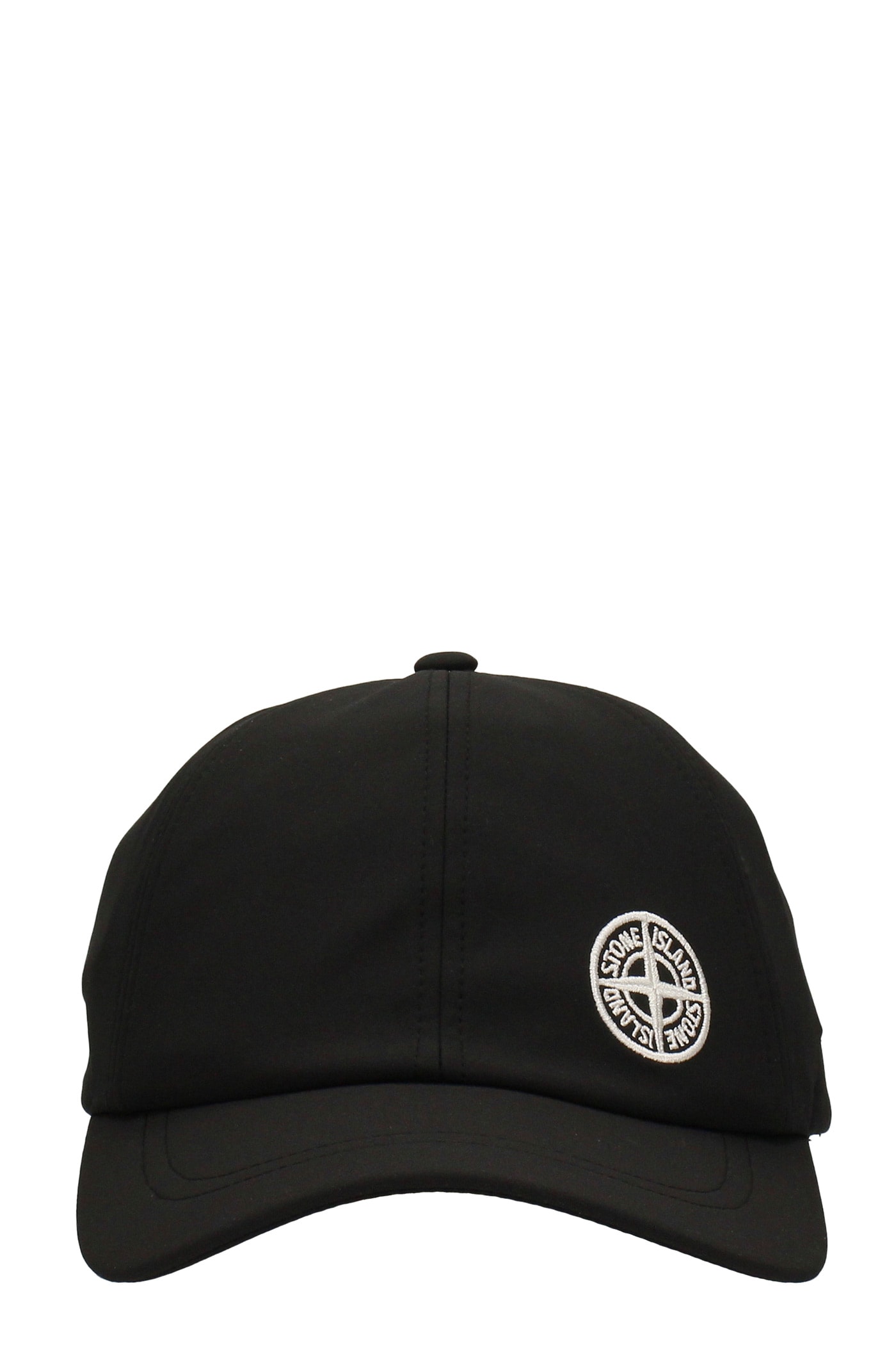 Stone Island Hats In Black Polyester