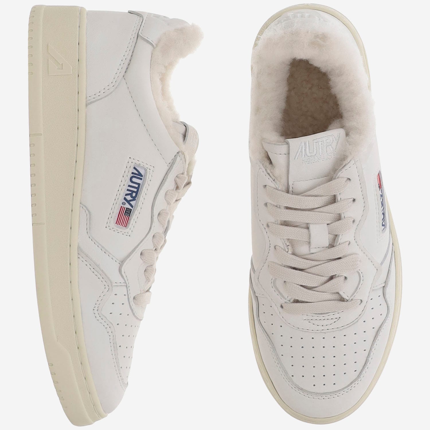 Autry Medalist Low Sneakers In White