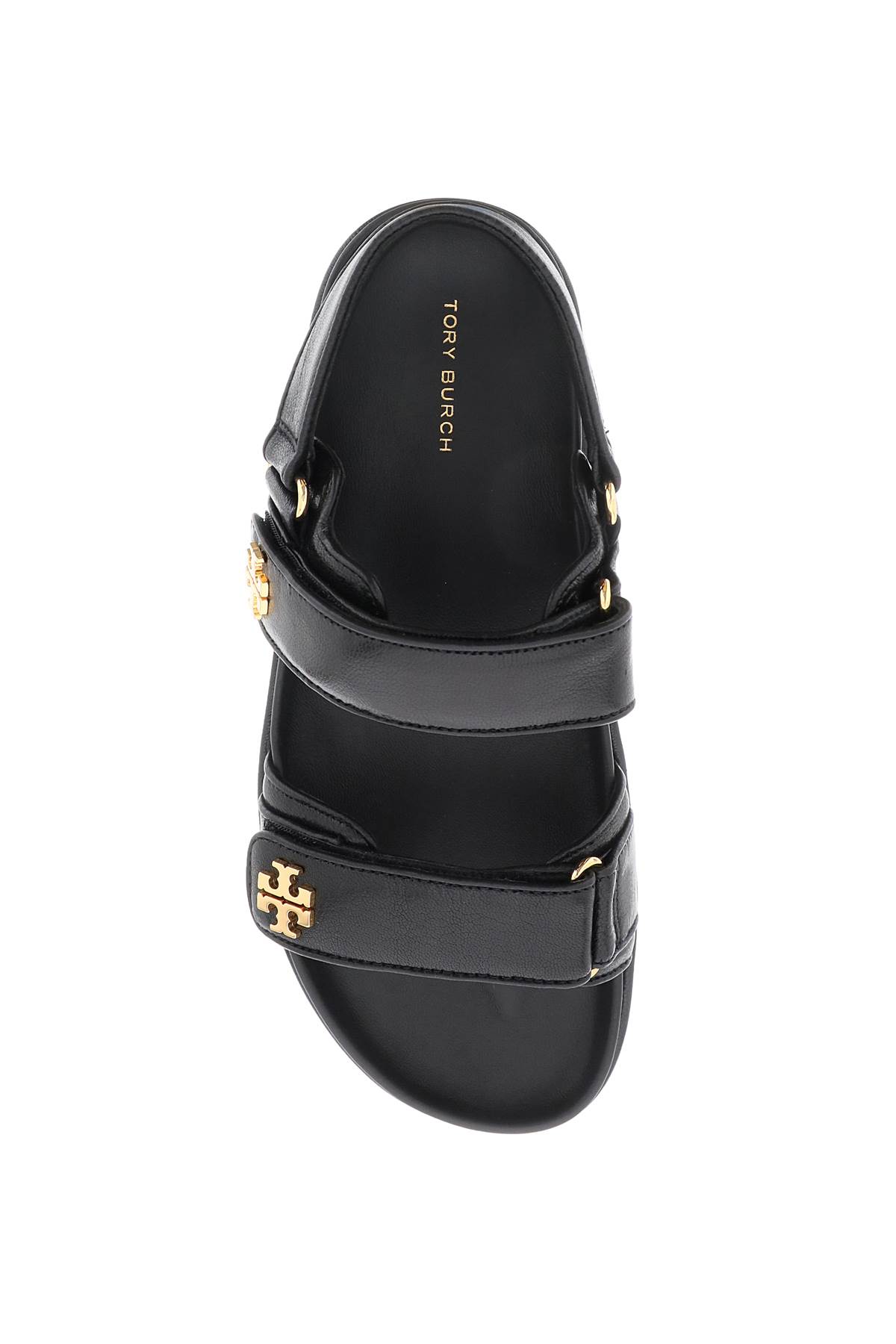 Shop Tory Burch Kira Sport Sandals In Perfect Black (black)