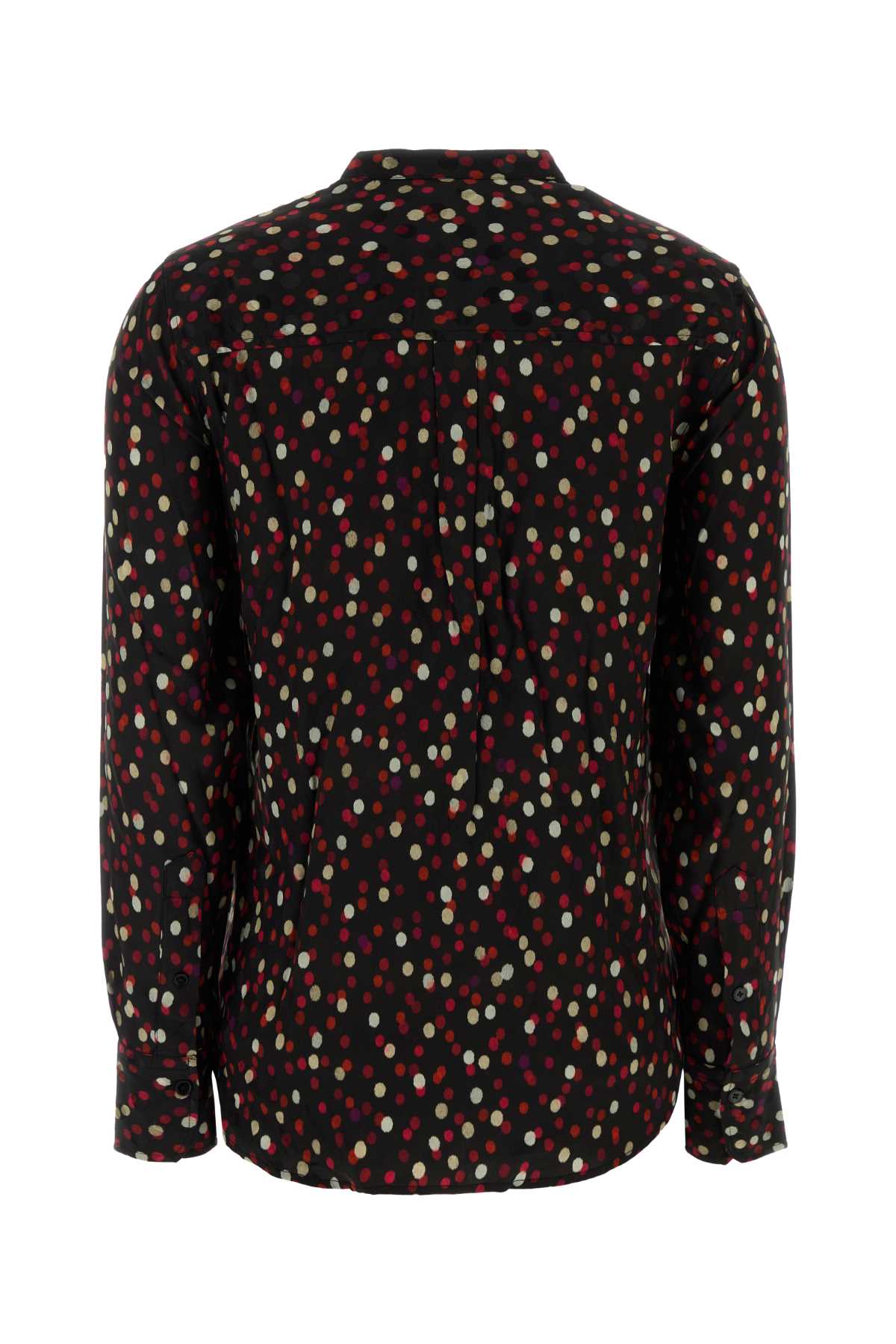 Isabel Marant Rusak Polka Dot Silk-blend Blouse In Multi