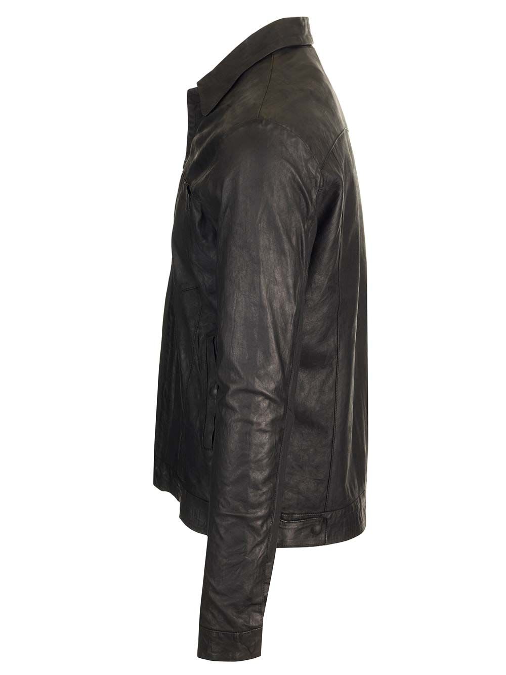 Jacket Brushed Vegetal Lamb Leather