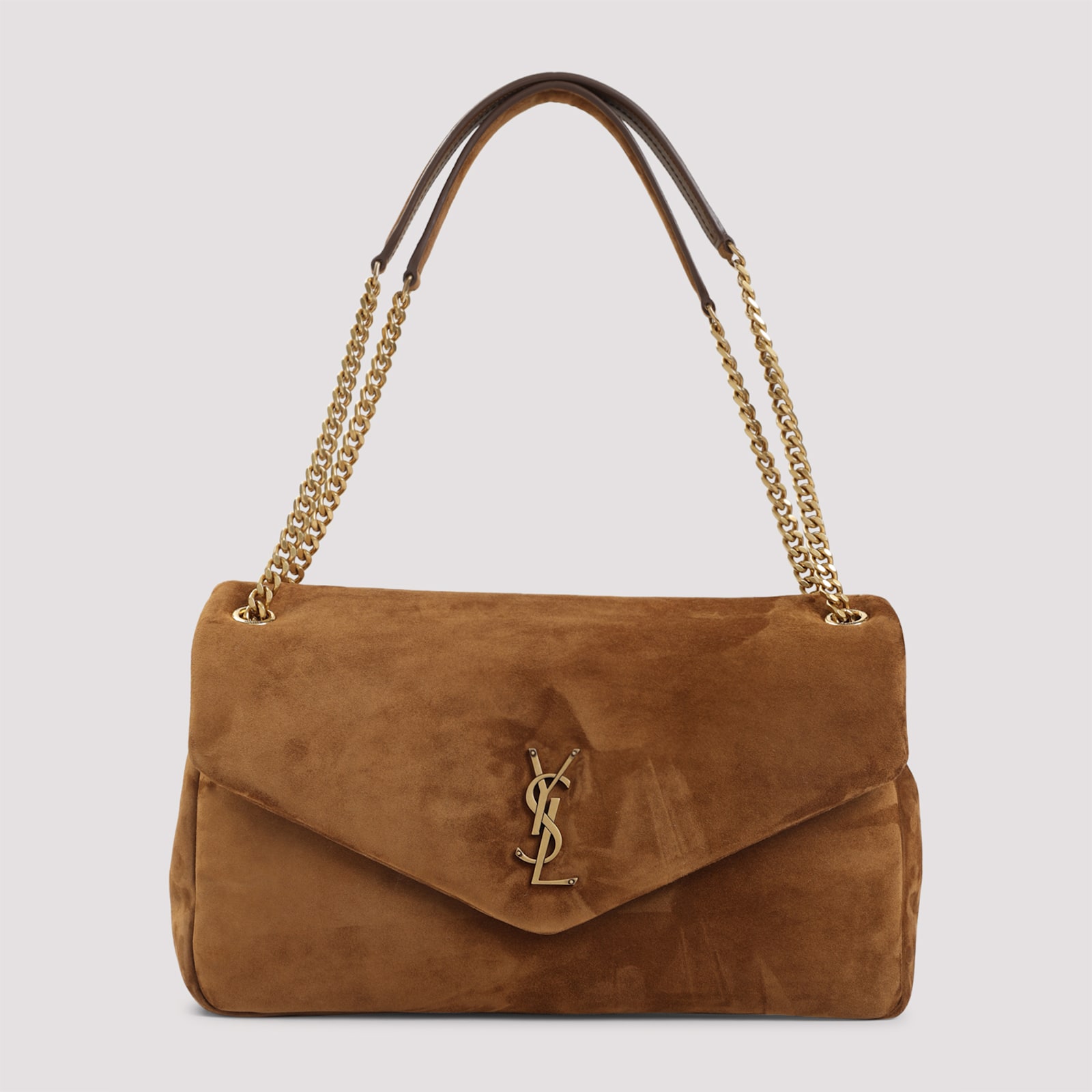 Saint Laurent Calypso Bag In Brown
