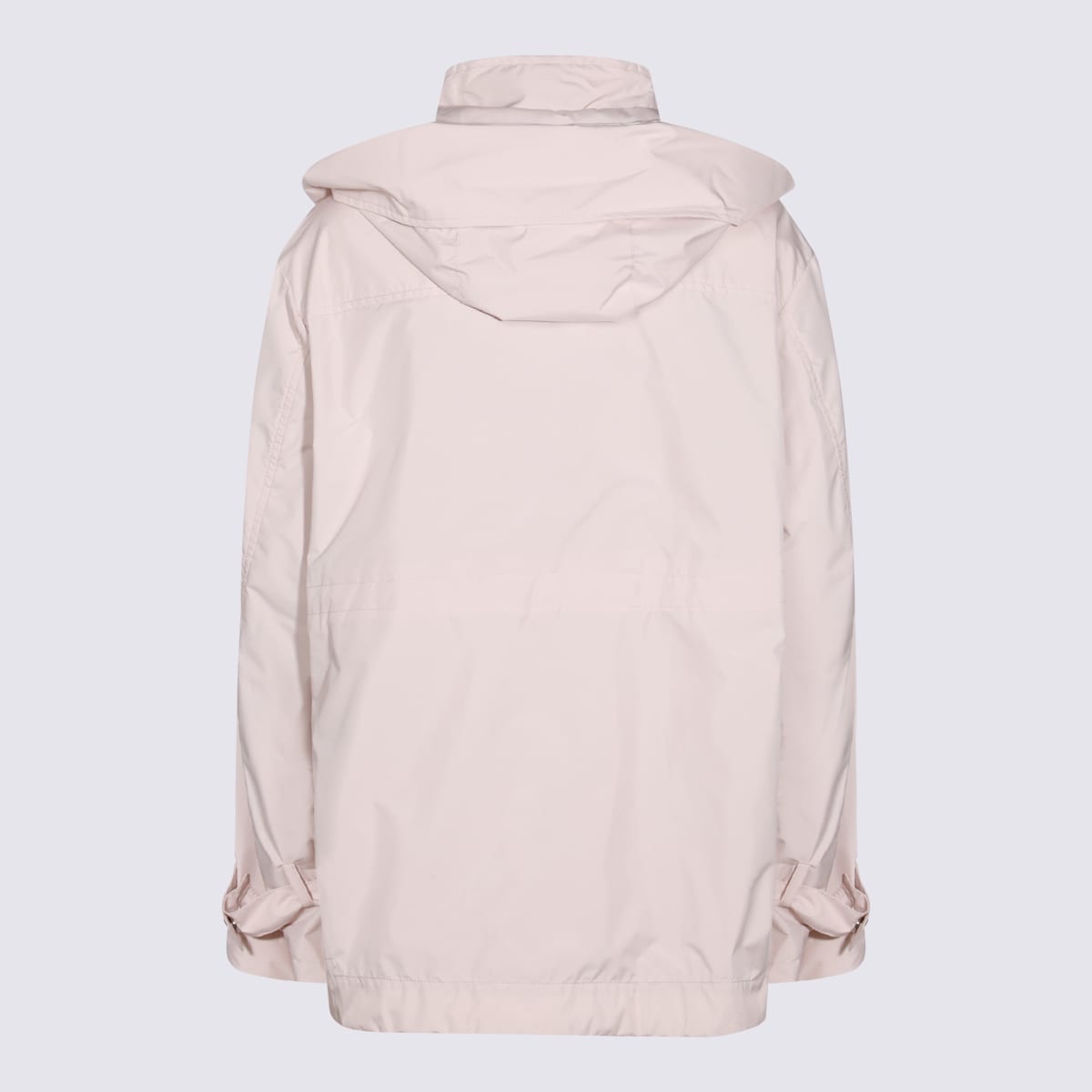 Moorer Casual Jacket With Adjustable Cuffs And Hood