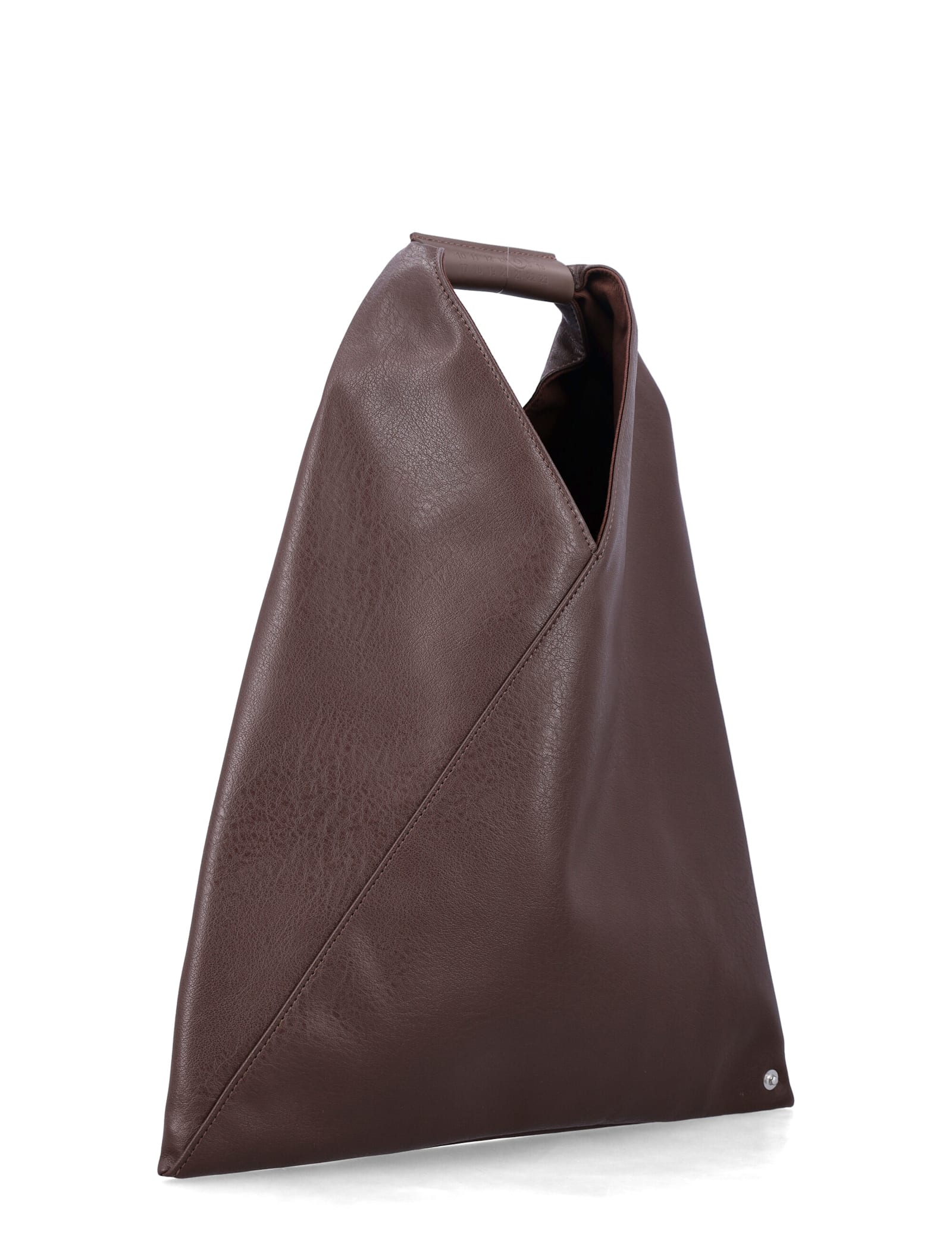 Mm6 Maison Margiela Maison Margiela Japanese Classic Small Faux Leather Bag In Brown